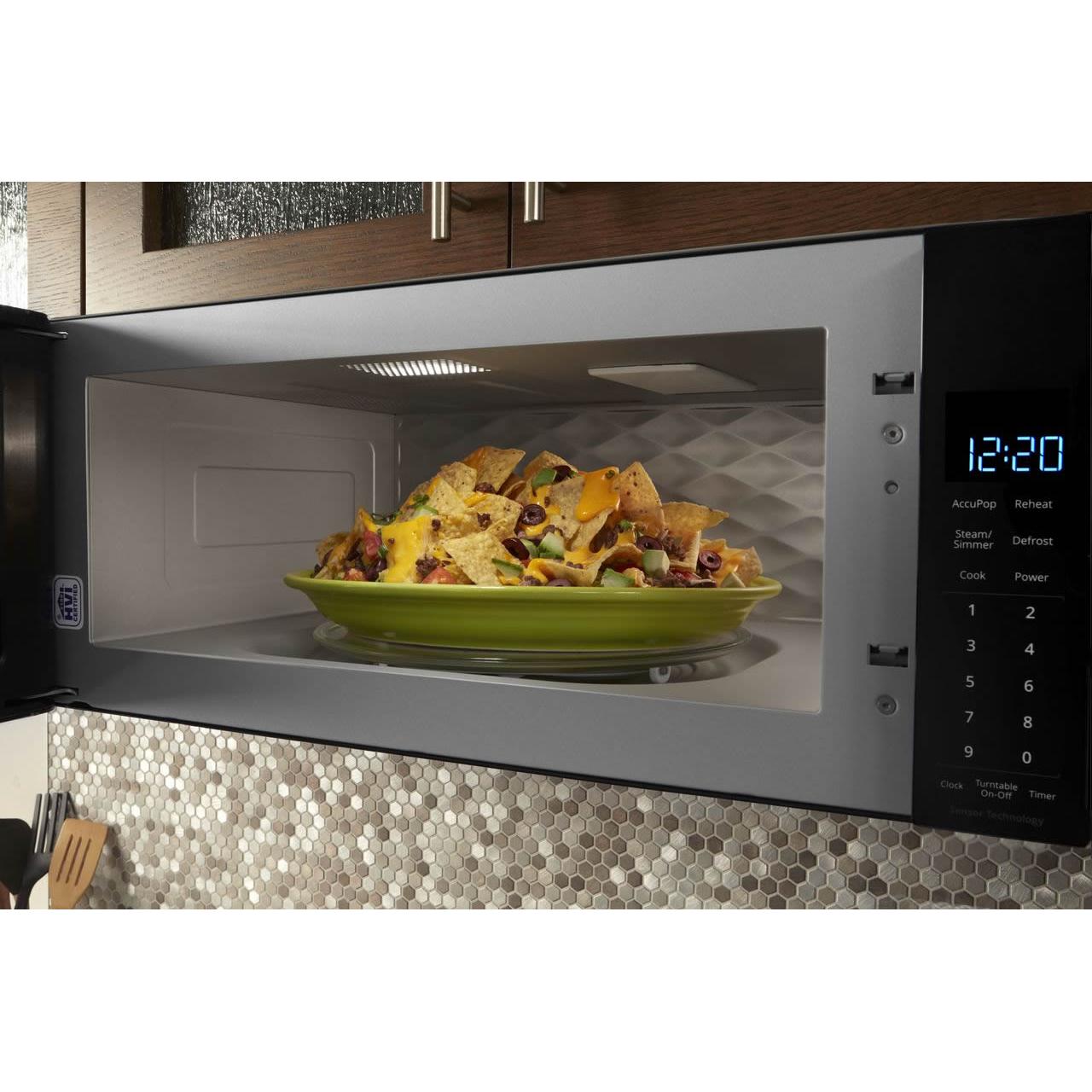 Whirlpool 30-inch, 1.1 cu. ft. Over The Range Microwave Oven WML75011HZ