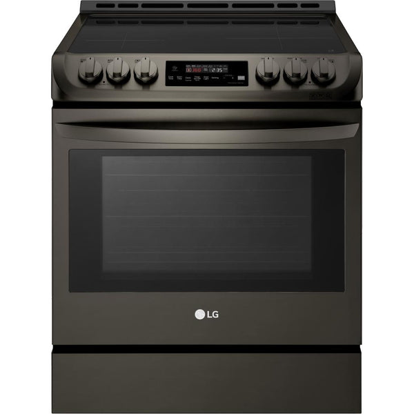 LG LSE4617ST 30 Inch Slide-In Induction Smart Range with 5 Cooktop