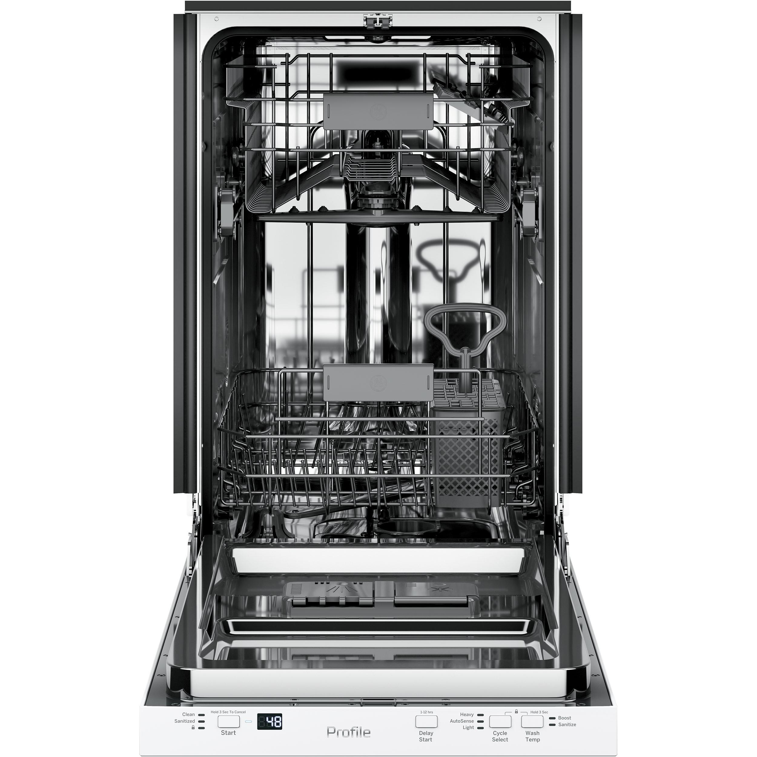 GE Profile 18-inch Built-in Dishwasher PDT145SGLWW