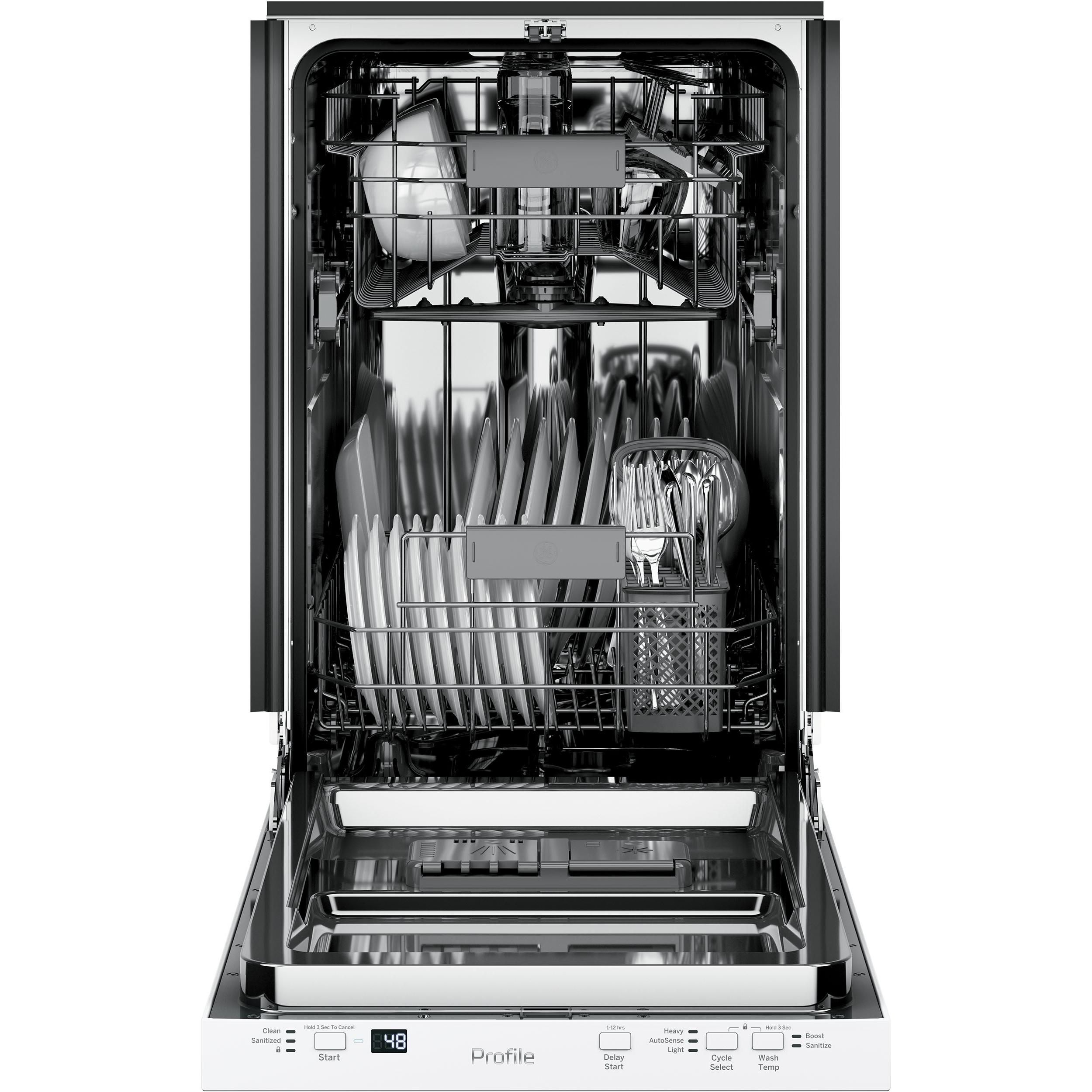 GE Profile 18-inch Built-in Dishwasher PDT145SGLWW