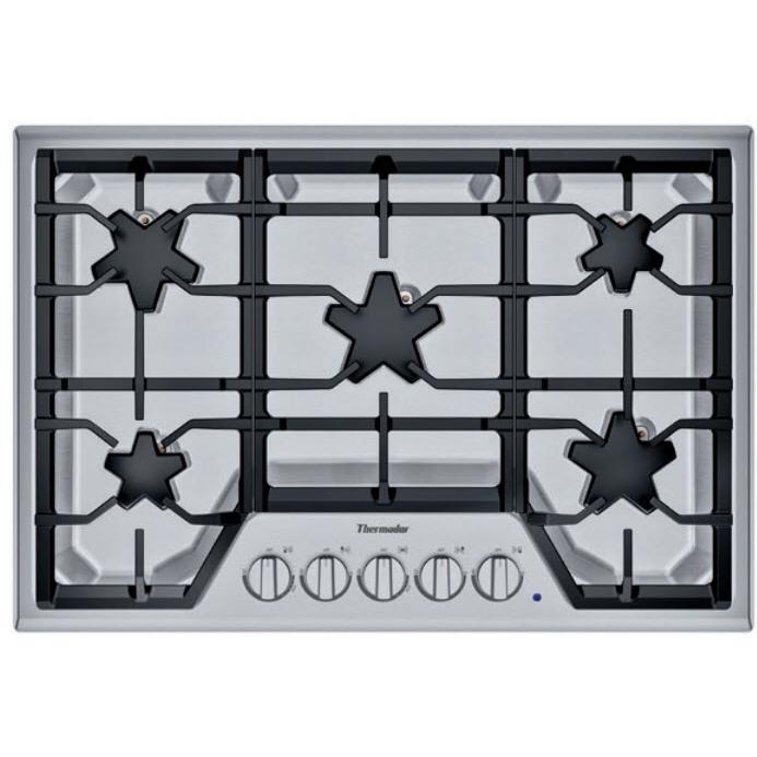 Thermador 30-inch Built-in Gas Cooktop with Patented Star? Burners SGSX305TS