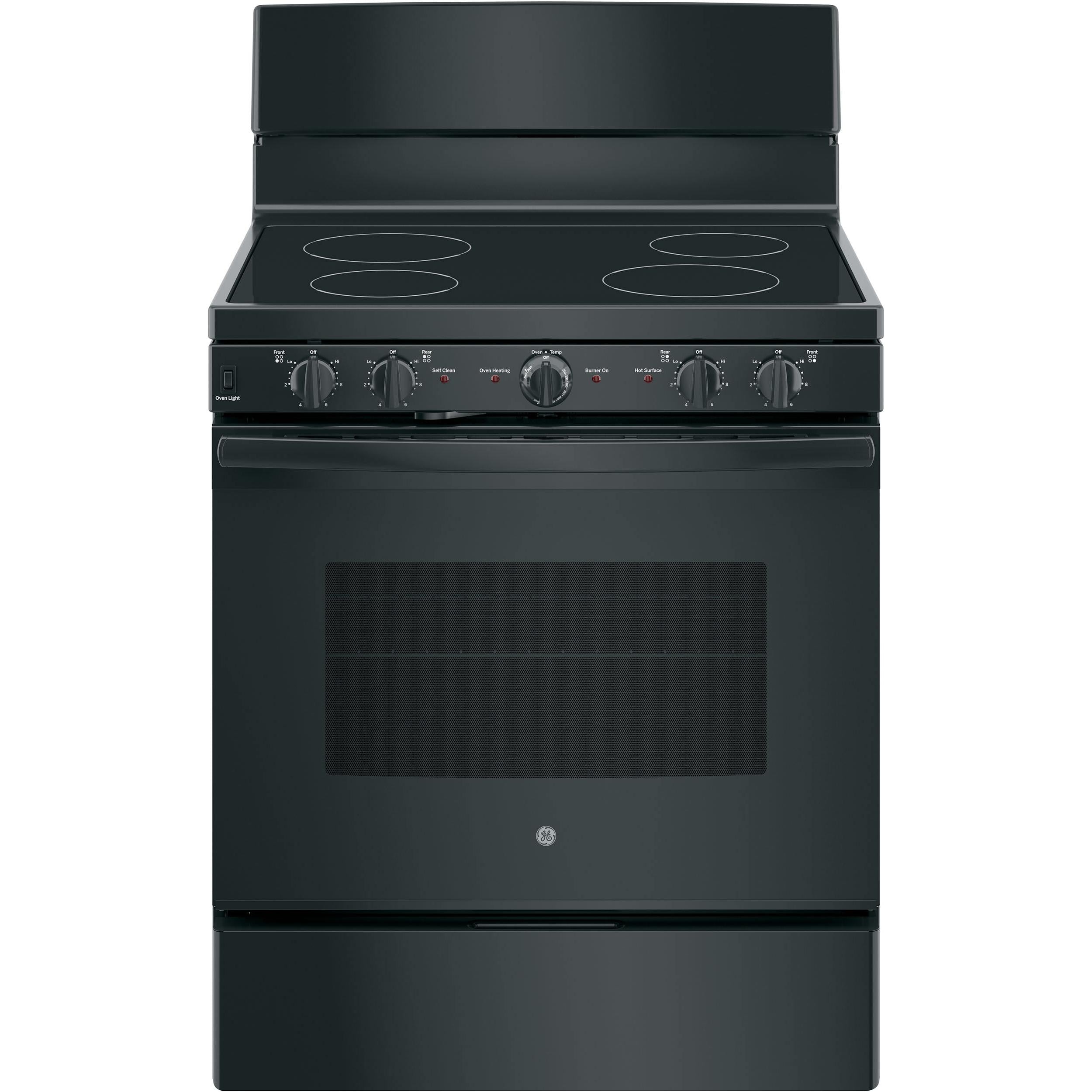 GE 30-inch Freestanding Electric Range JB480DMBB