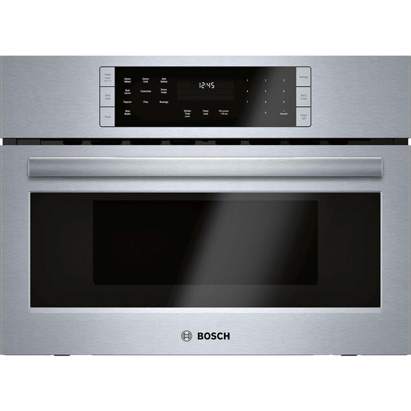 Bosch HMV5053U 500 Series 30 Inch Stainless Steel Over the Range 2.1 cu.  ft. Capacity Microwave Oven