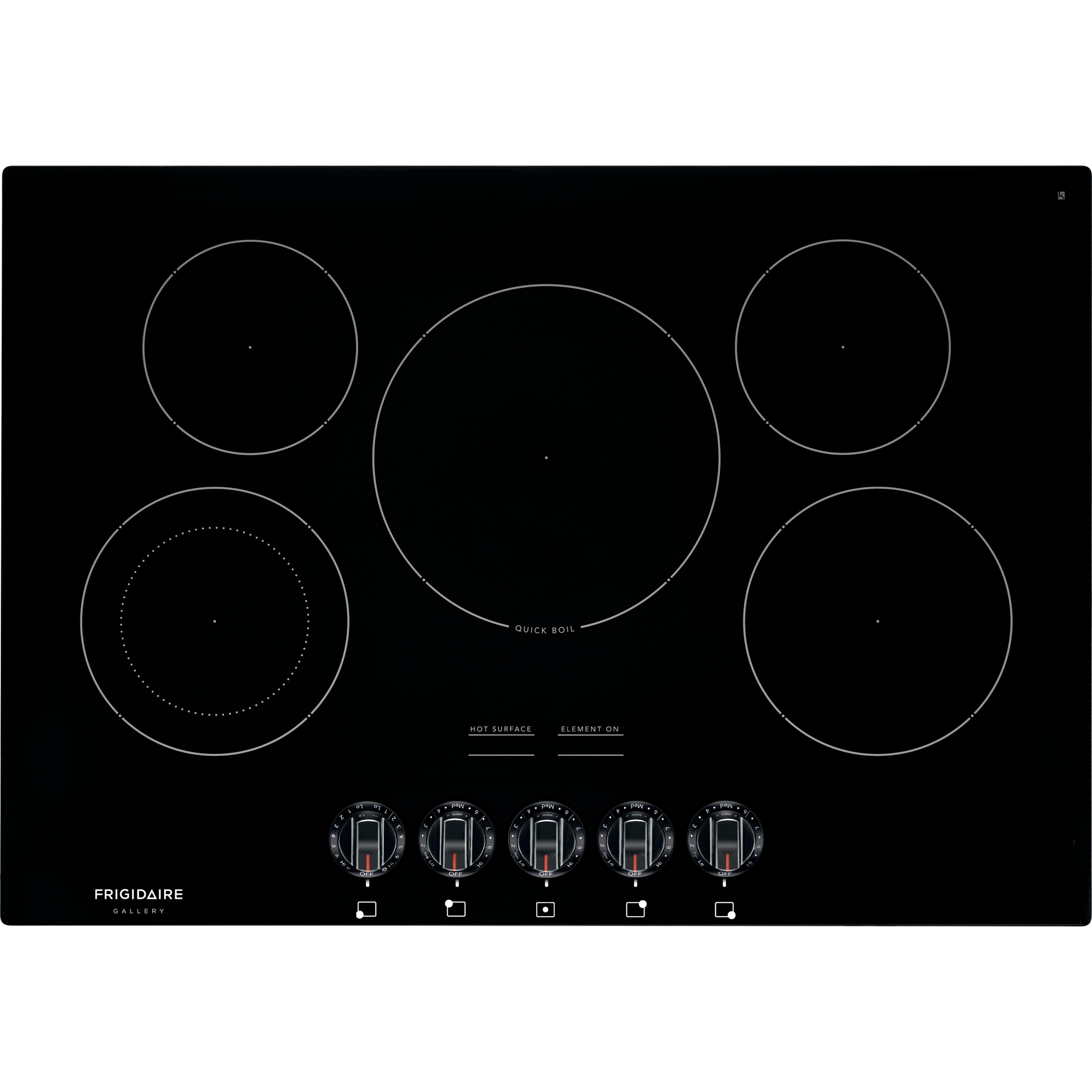 Frigidaire Gallery 30-inch Built-in Electric Cooktop FGEC3068UB