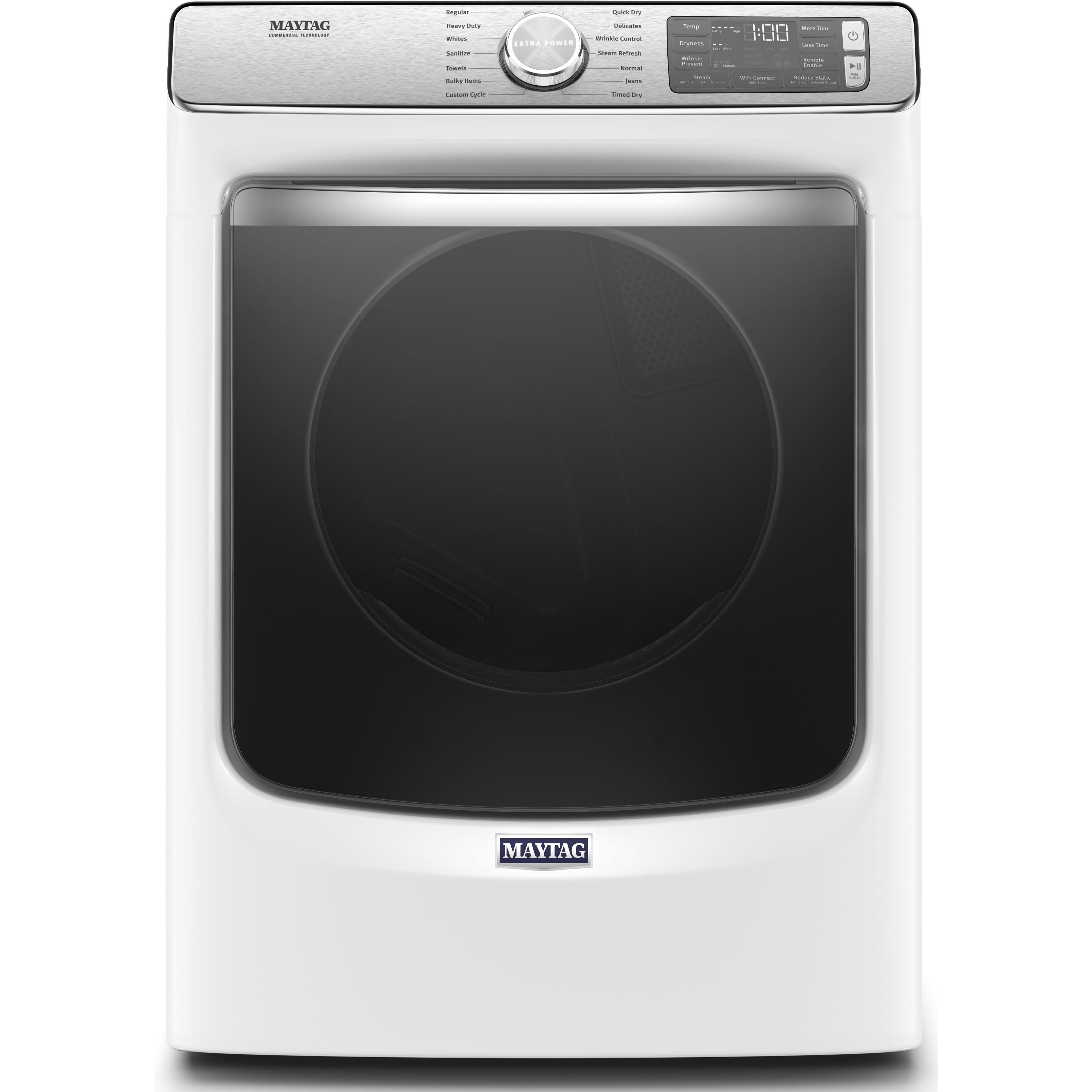 Maytag 7.3 cu.ft. Electric Dryer with Extra Moisture Sensor MED8630HW