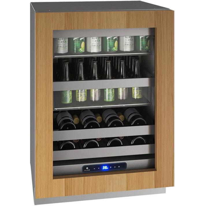 U-Line 5.2 cu. ft. Freestanding Beverage Center UHBV524-IG01A