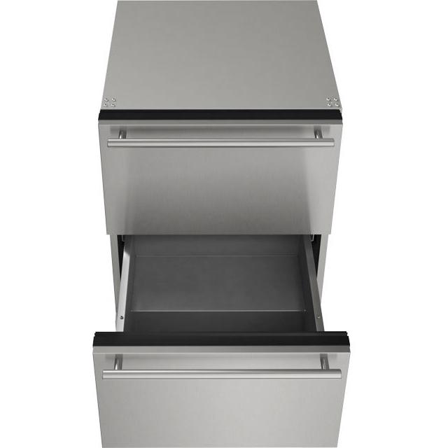 U-Line 24in 5.2cuft Outdoor Refrigerator Drawers UODR124-SS61A