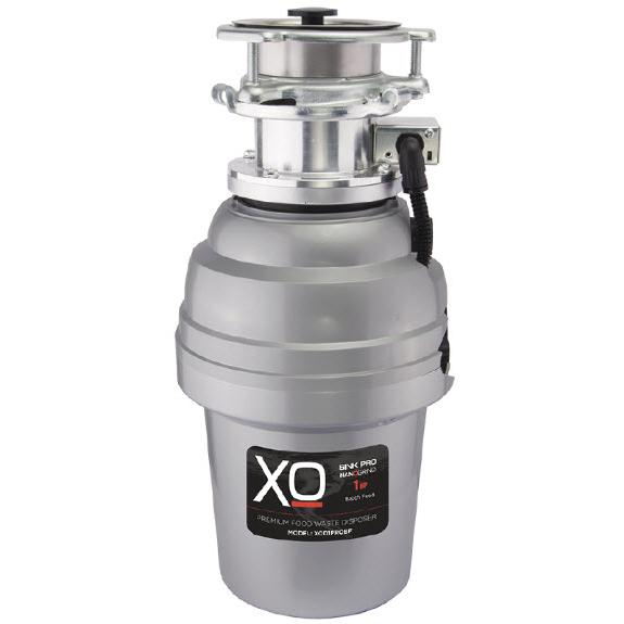 XO 1 HP Batch Feed Waste Disposer with Sound Insulation Shield XOD1PROBF
