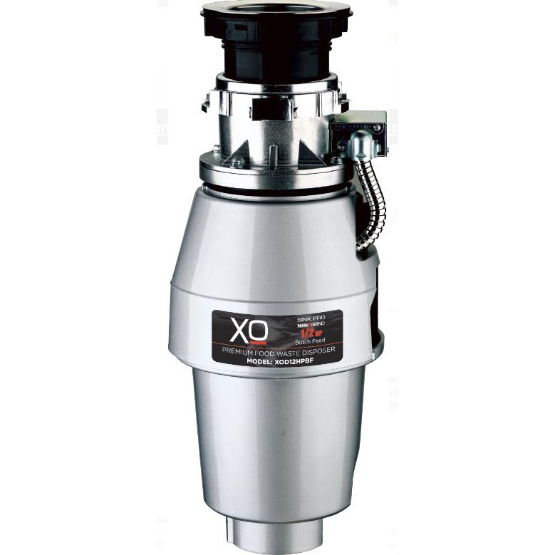 XO 1/2 HP Batch Feed Waste Disposer with Sound Insulation Shield XOD12HPBF