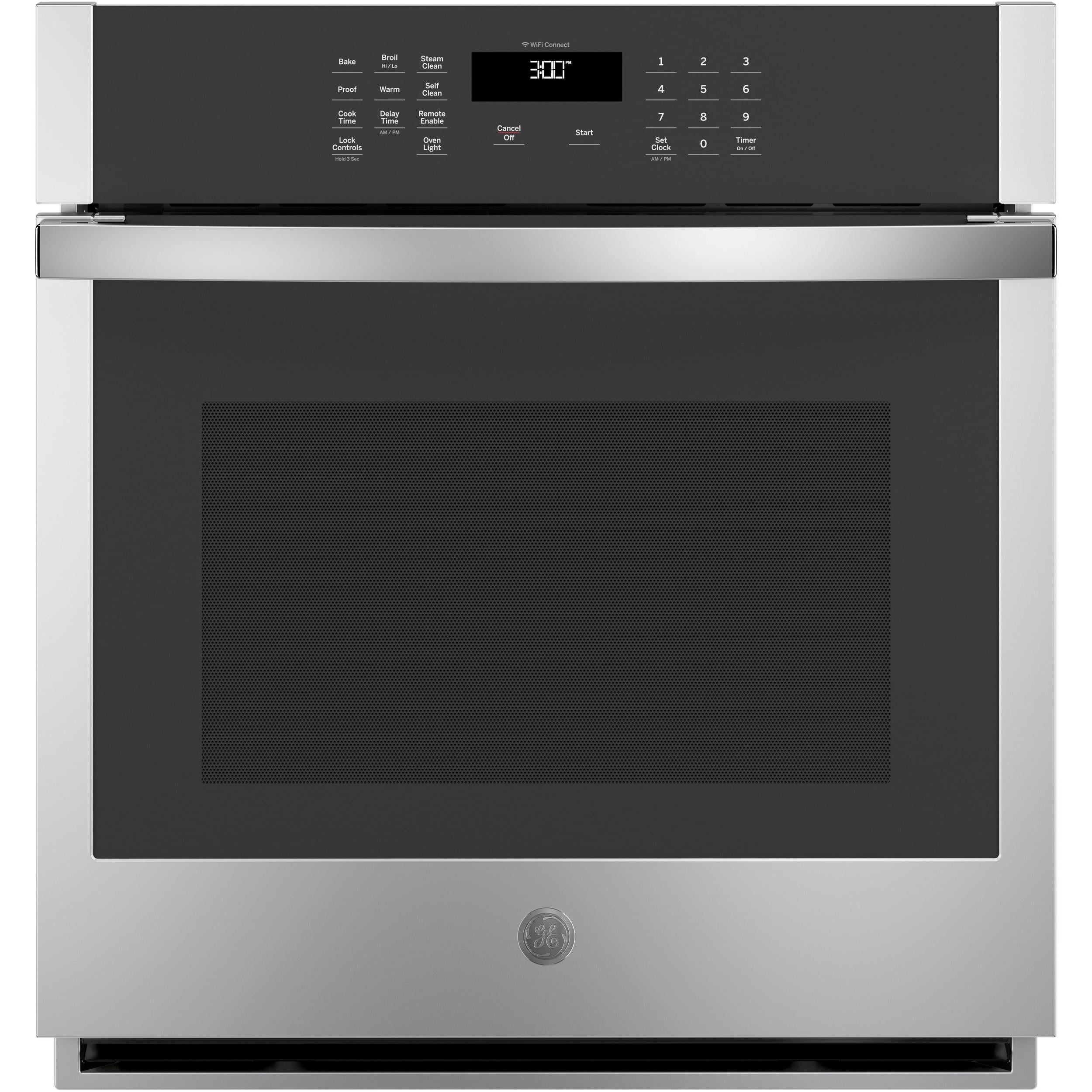 GE 27-inch, 4.3 cu. ft. Built-in Single Wall Oven JKS3000SNSS
