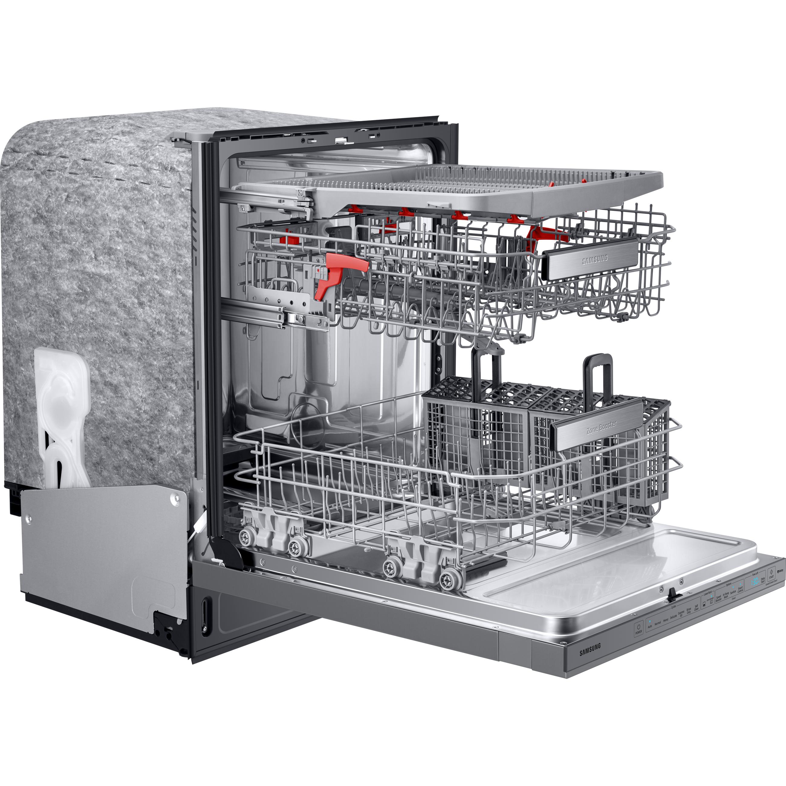 Samsung 24-inch Built-in Dishwasher with AquaBlast? Cleaning System DW80R9950UG/AA