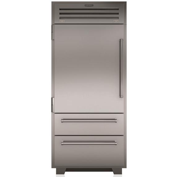 Sub-Zero 36-inch, 22.7 cu.ft. Built-in Bottom-Freezer Refrigerator with Interior Ice Maker PRO3650-LH
