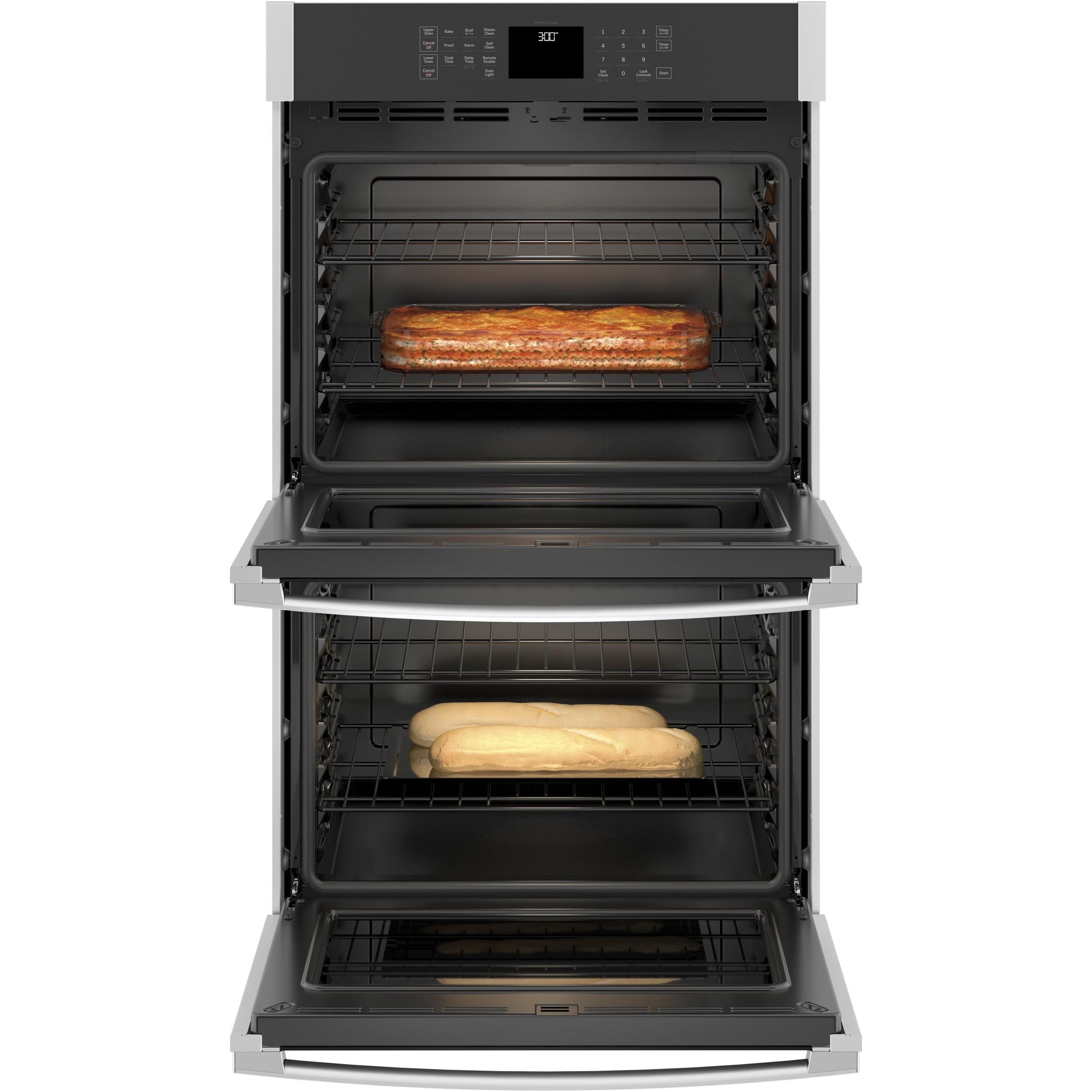 GE 30-inch, 10 cu. ft. Built-in Double Wall Oven JTD3000SNSS