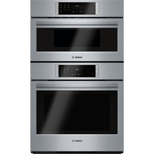 Bosch 30-inch, 6.2 cu. ft. Built-in Combination Wall Oven with SpeedChef? Programs HBL8753UC