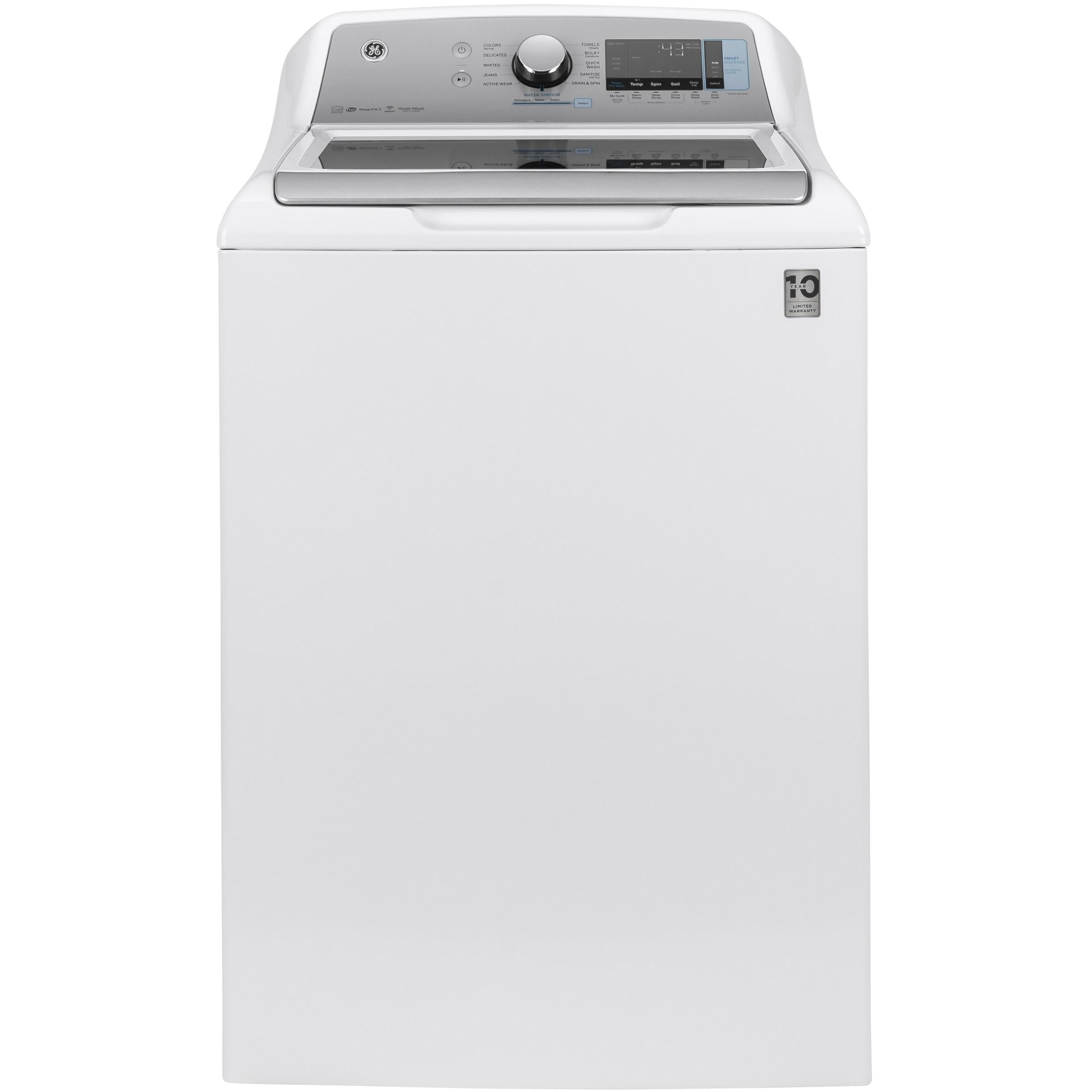 GE 5.0 cu. ft. Top Loading Washer GTW845CSNWS