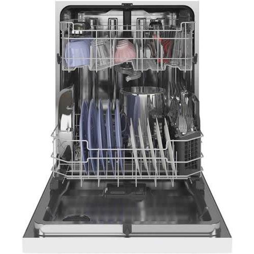 GE 24-inch Built-in Dishwasher with Sanitize Option GDT645SGNWW