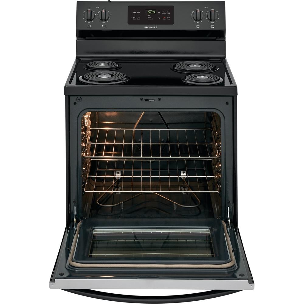 Frigidaire 30-inch Freestanding Electric Range with Ready-Select? Controls FFEF3016VS