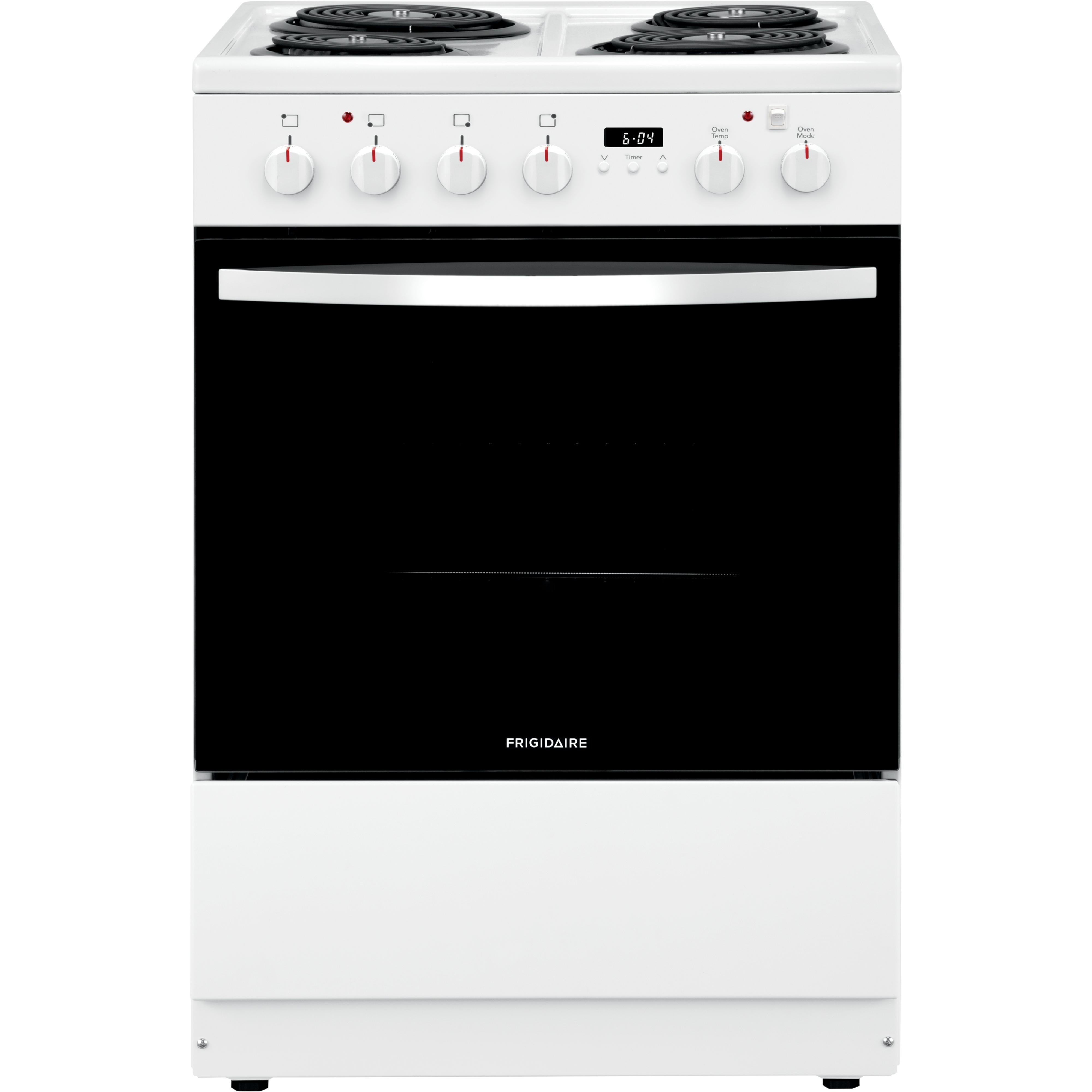 Frigidaire 24-inch Freestanding Electric Range with Ready-Select? Controls FFEH2422UW