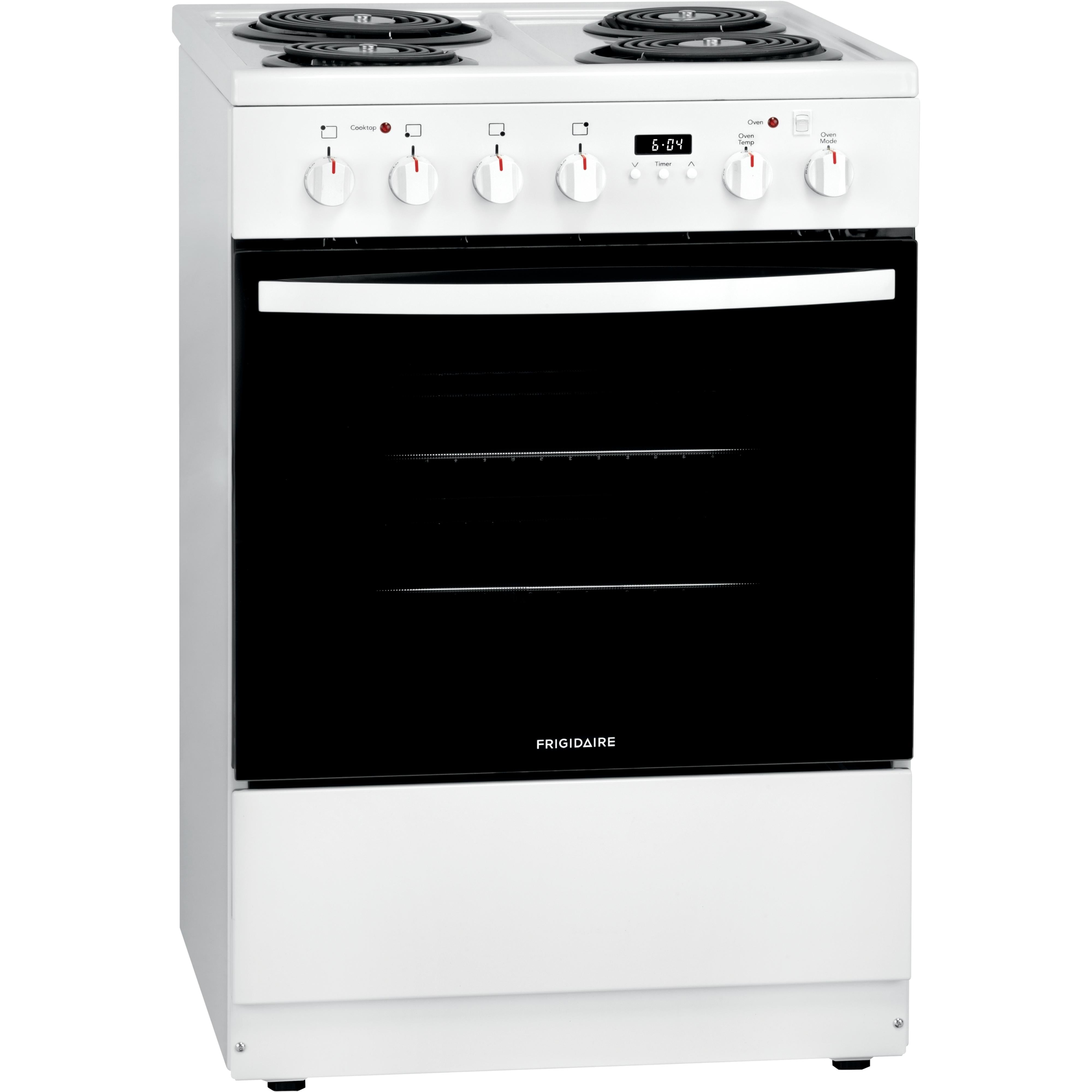 Frigidaire 24-inch Freestanding Electric Range with Ready-Select? Controls FFEH2422UW