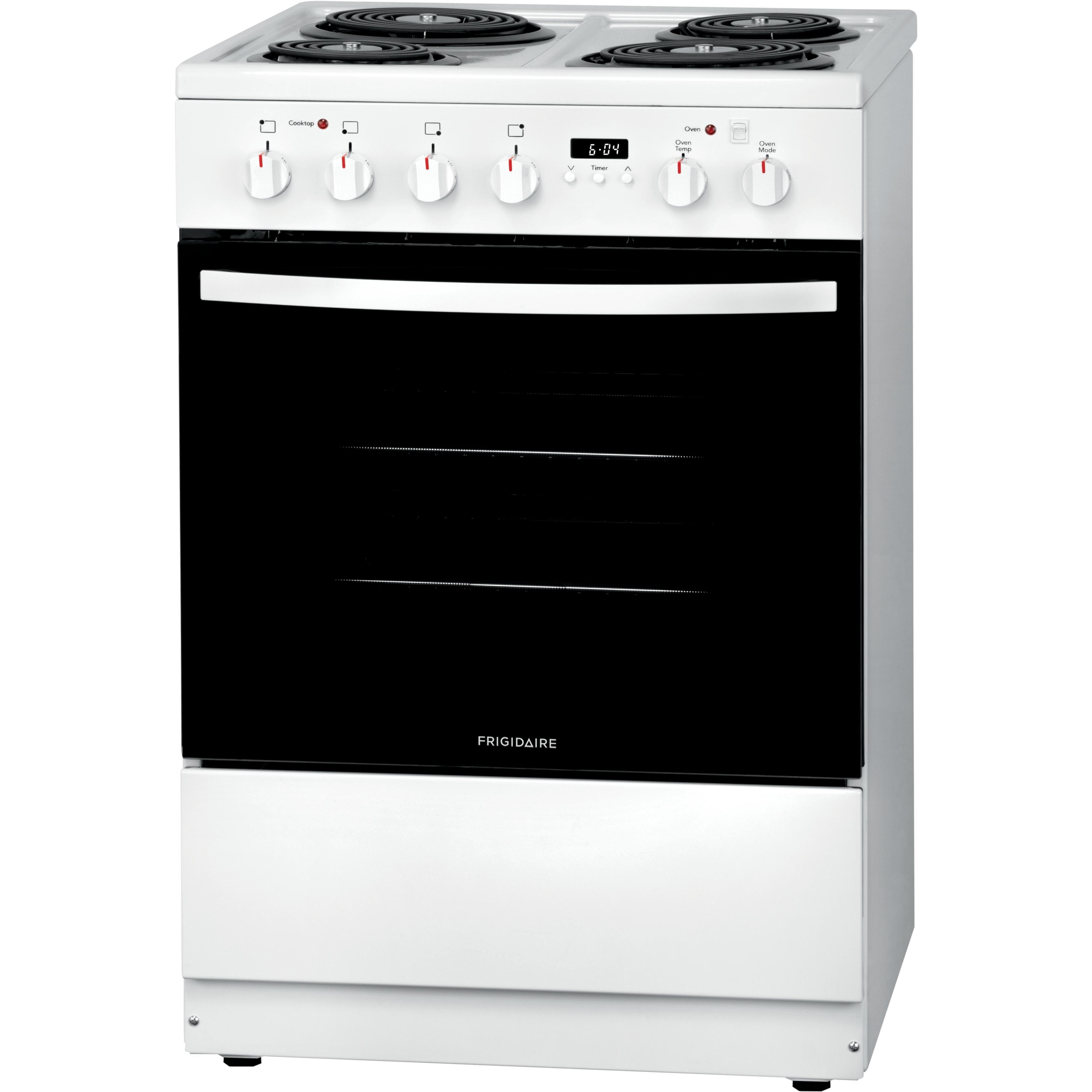 Frigidaire 24-inch Freestanding Electric Range with Ready-Select? Controls FFEH2422UW