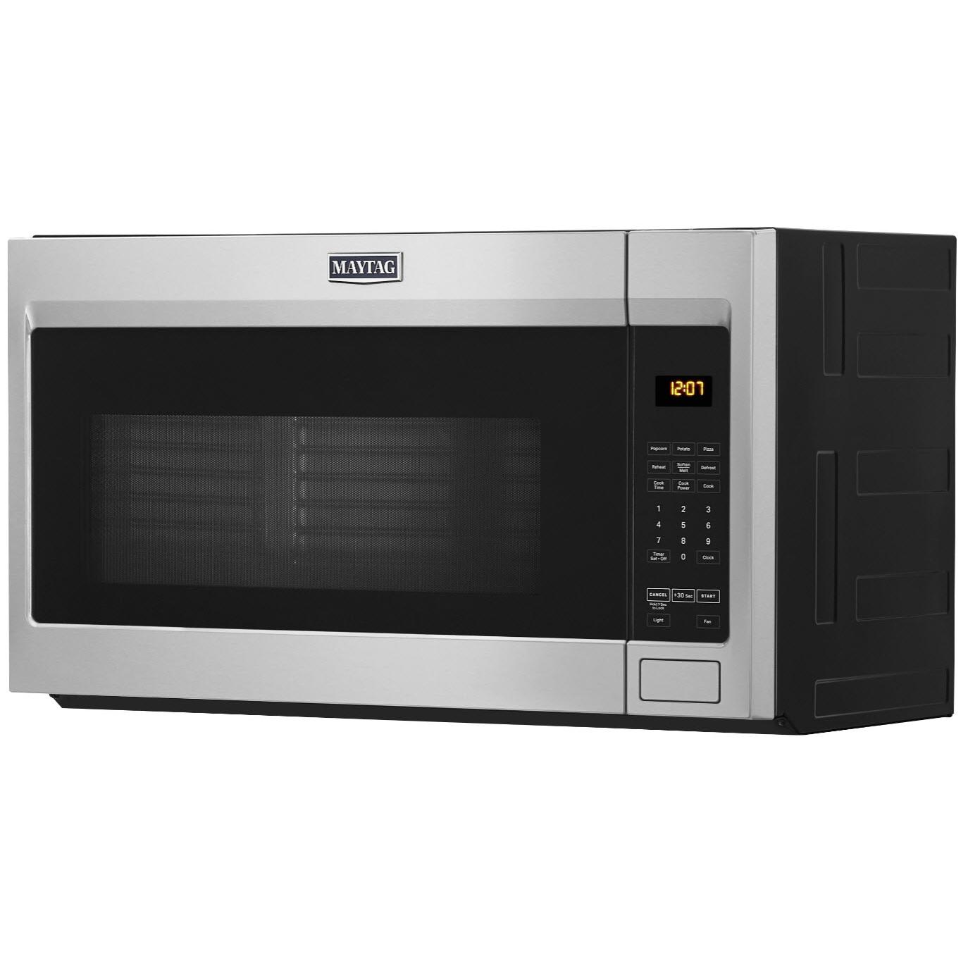 Maytag 30-inch, 1.7 cu.ft. Over-the-Range Microwave Oven with Stainless Steel Interior MMV1175JZ