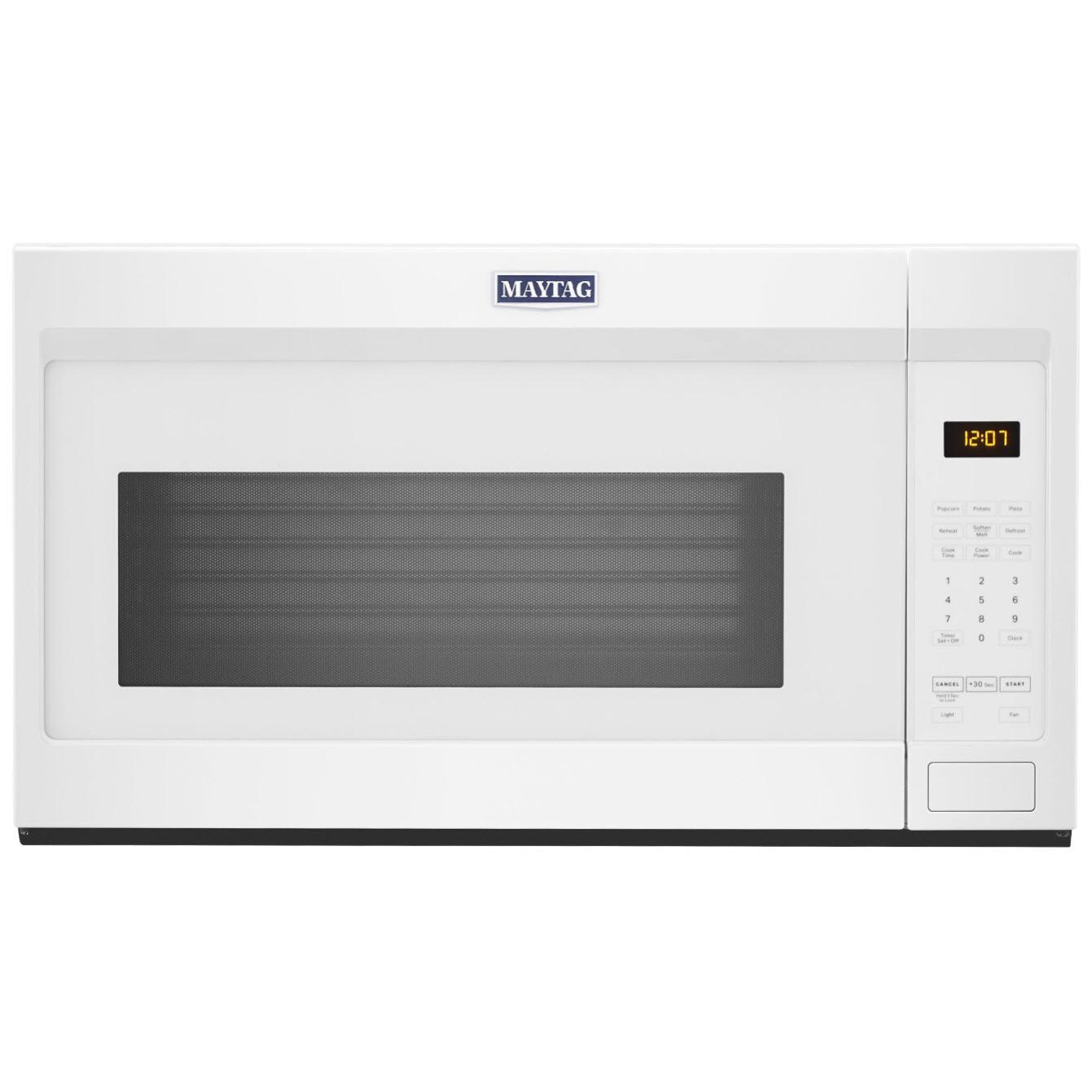 Maytag 30-inch, 1.7 cu.ft. Over-the-Range Microwave Oven with Stainless Steel Interior MMV1175JW