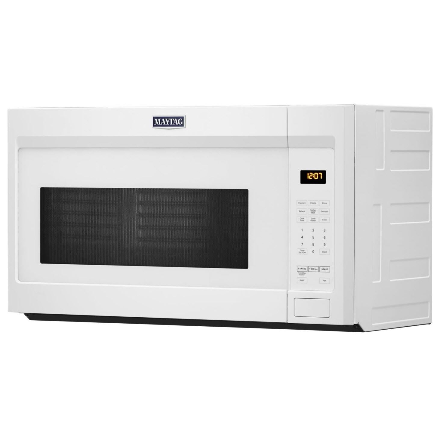 Maytag 30-inch, 1.7 cu.ft. Over-the-Range Microwave Oven with Stainless Steel Interior MMV1175JW