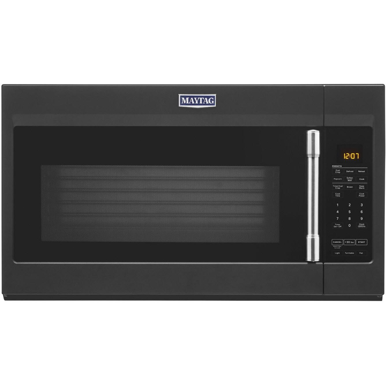 Maytag 30-inch, 1.9 cu.ft. Over-the-Range Microwave Oven with Stainless Steel Interior MMV5227JK