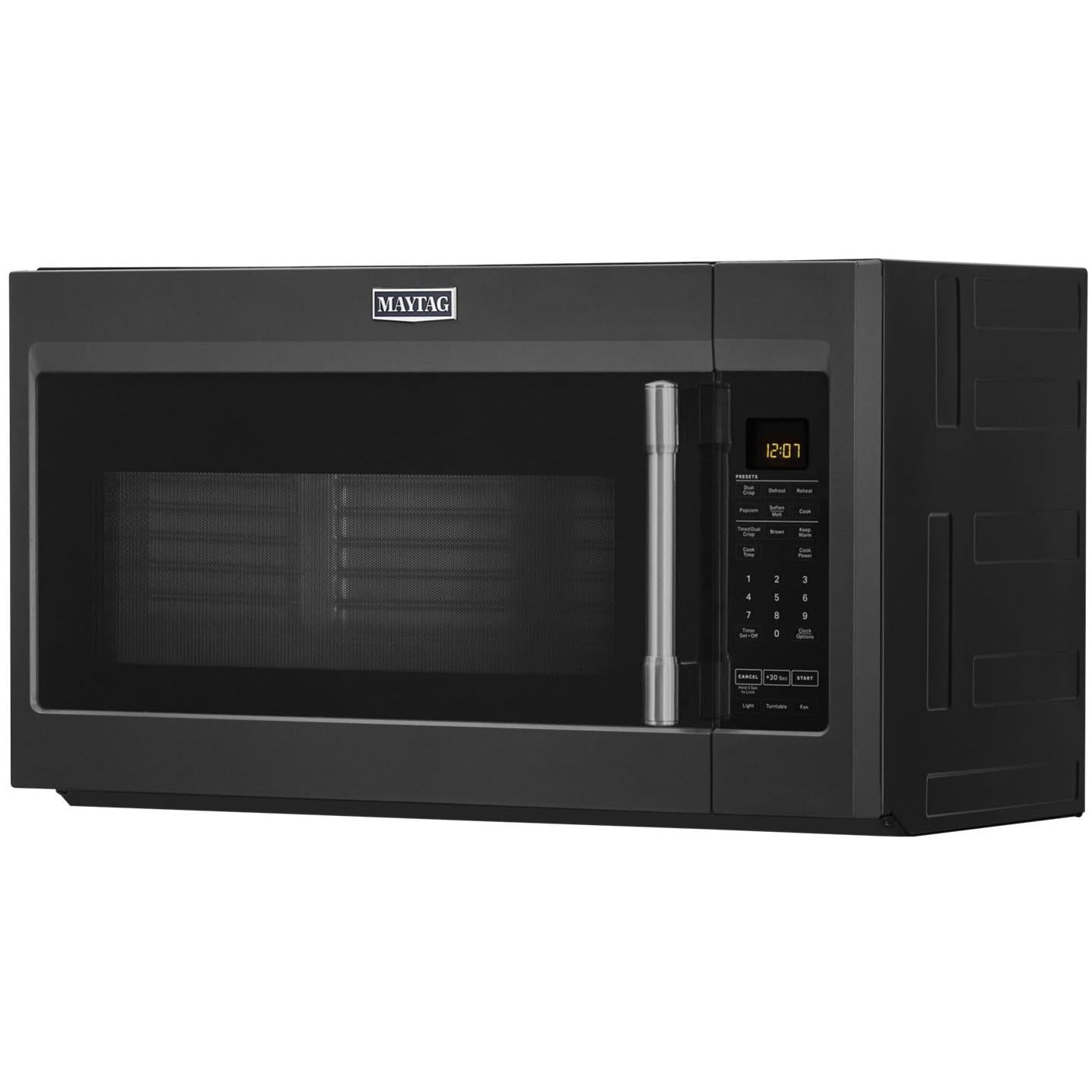 Maytag 30-inch, 1.9 cu.ft. Over-the-Range Microwave Oven with Stainless Steel Interior MMV5227JK