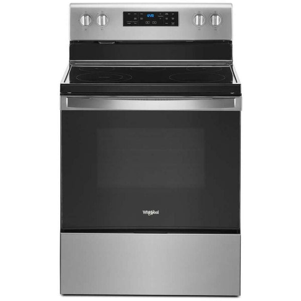 Whirlpool WFE500M4HS 24-Inch Freestanding Electric Range with Upswept