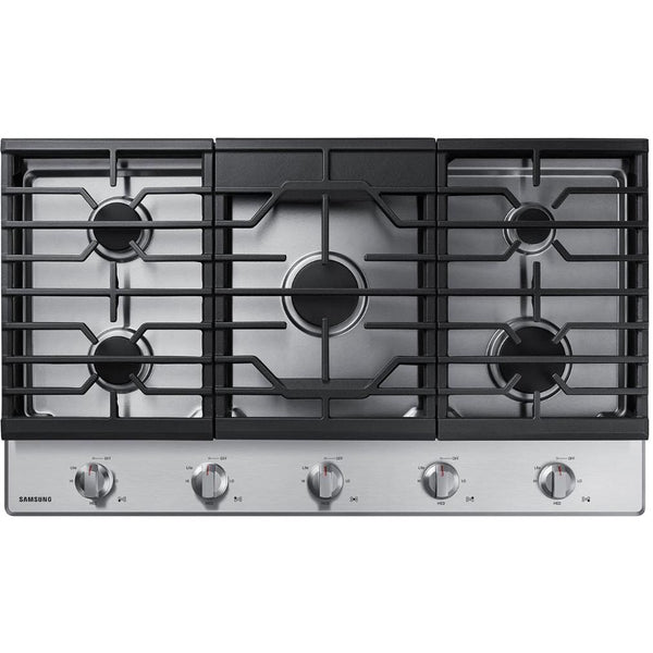 Samsung NA24T4230FS 24 4-Burner Gas Cooktop With Wok Ring In Stainless  Steel