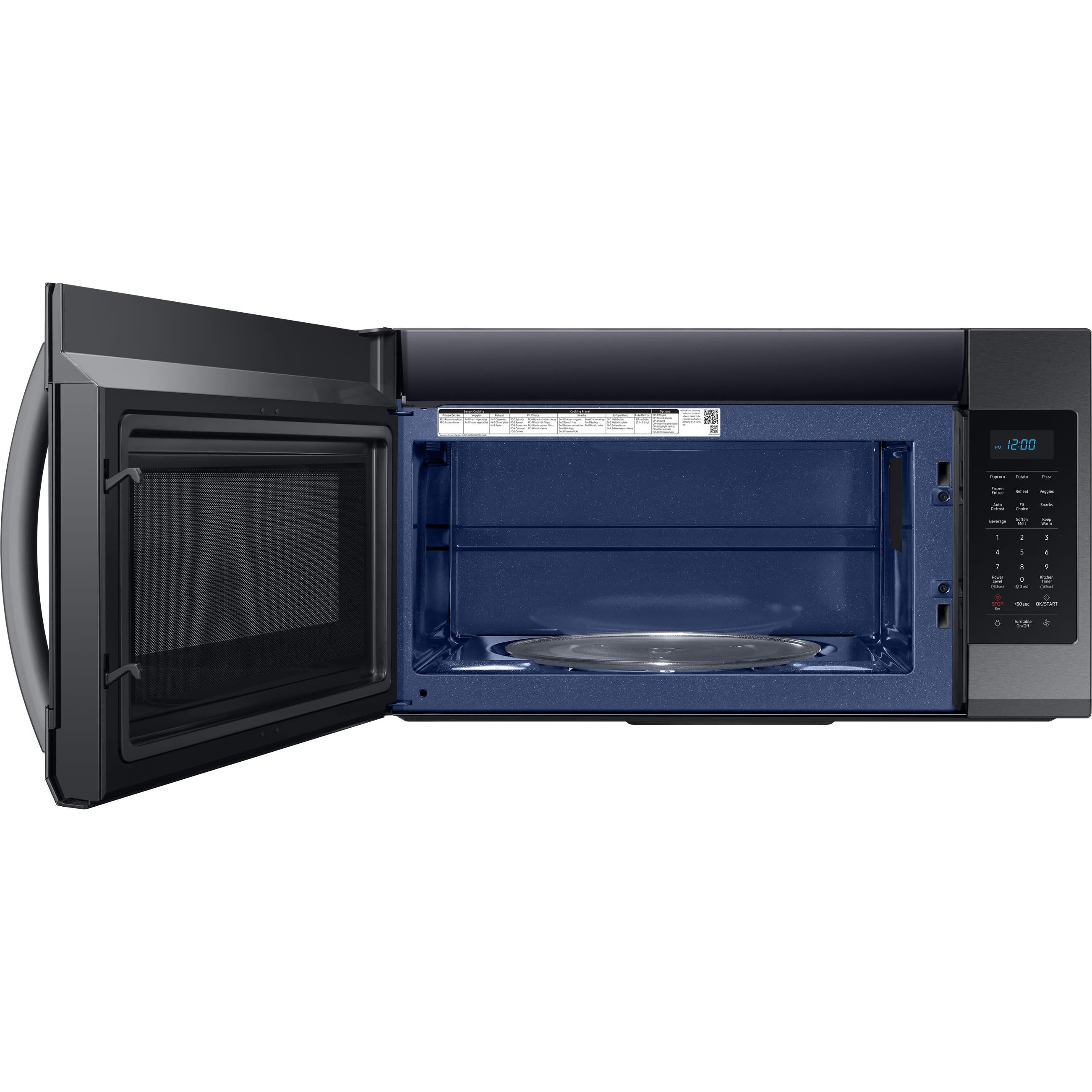 Samsung 30-inch, 1.9 cu.ft. Over-the-Range Microwave Oven with Eco Mode ME19R7041FG/AA