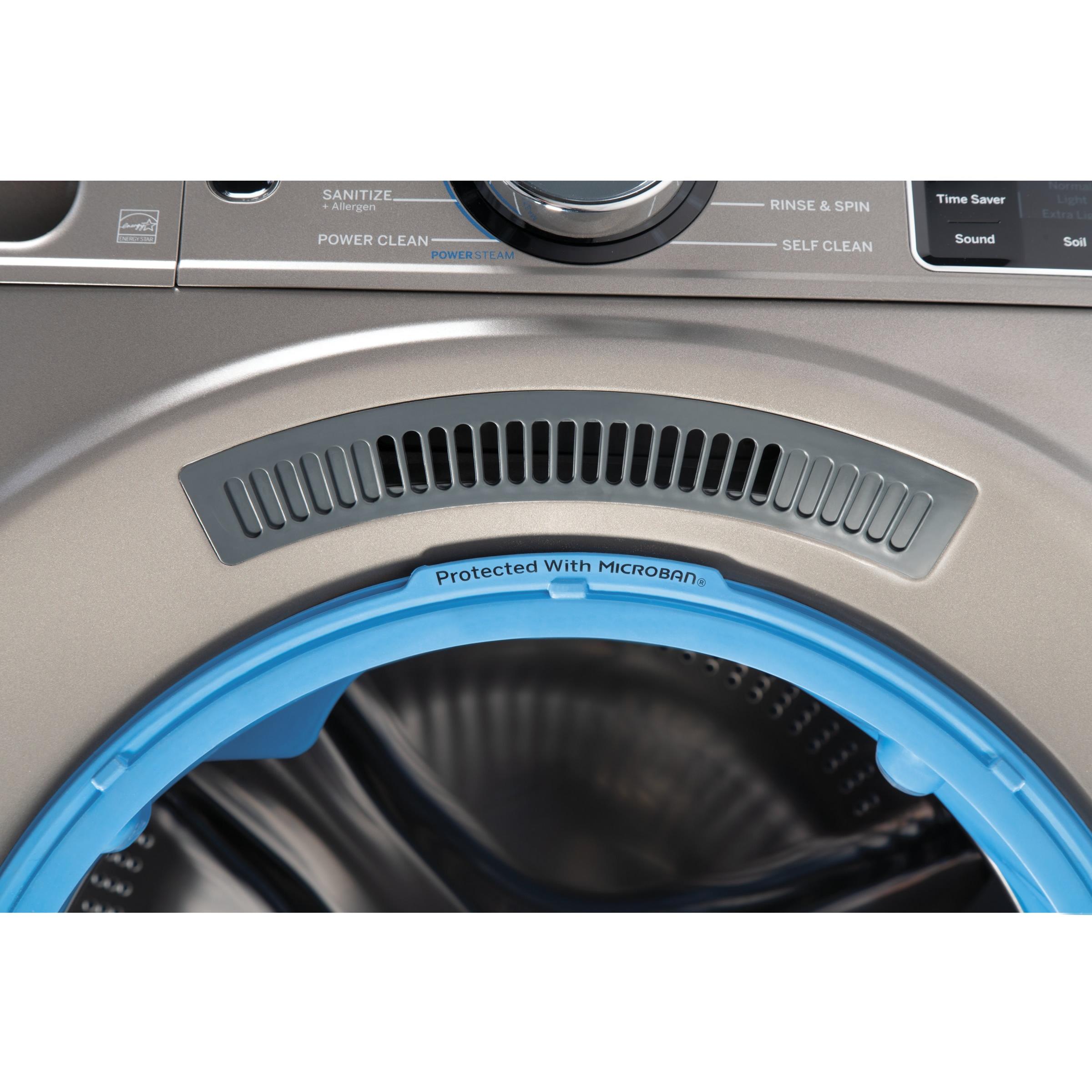 GE 4.8 cu. ft. Front Loading Washer with SmartDispense? GFW650SPNSN