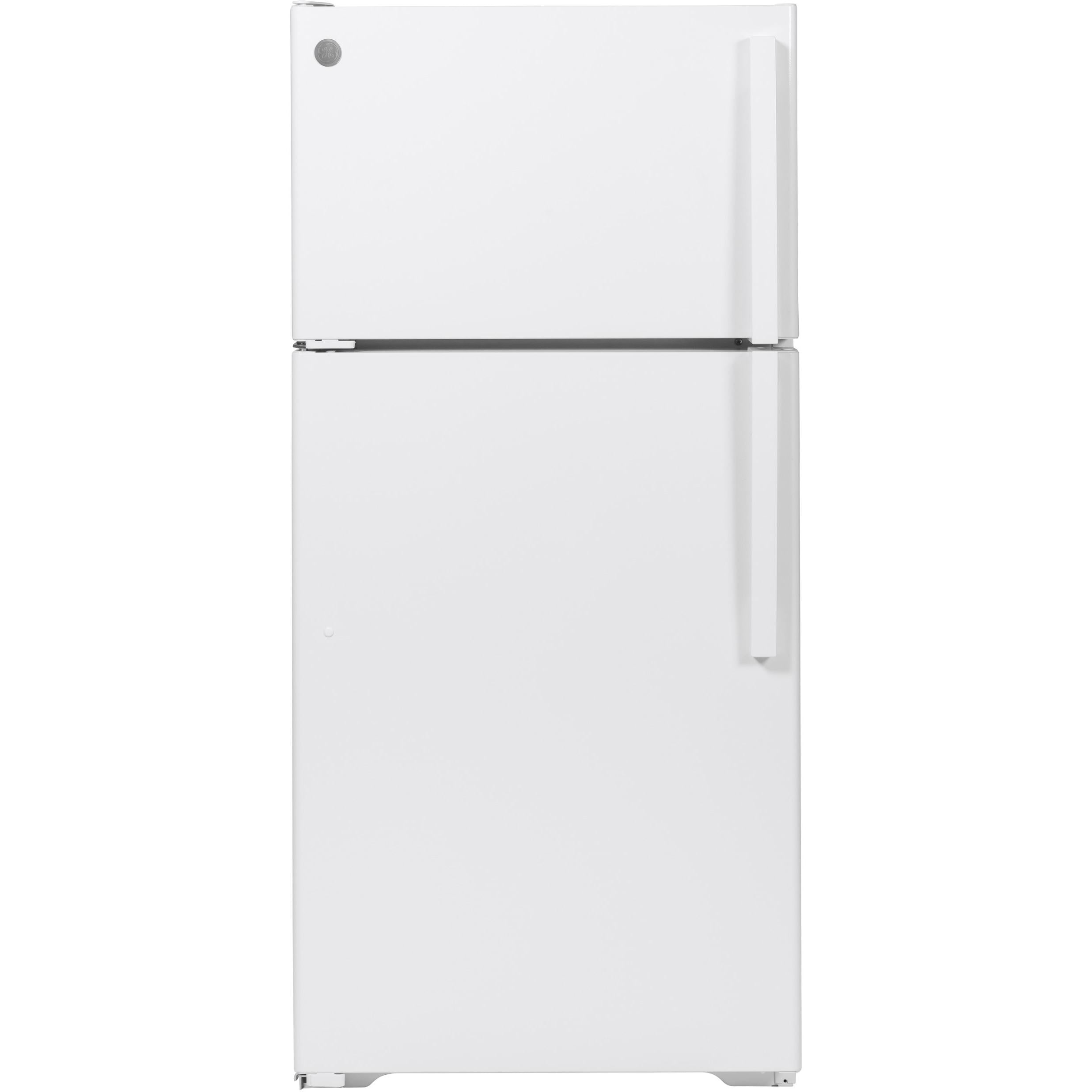 GE 28-inch, 15.6 cu. ft. Top-Freezer Refrigerator GTE16GTNLWW