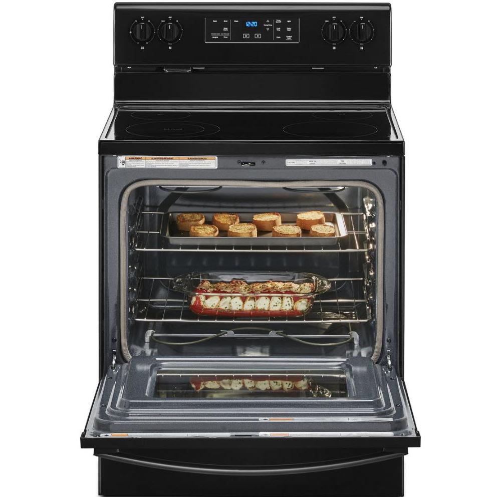 Whirlpool 30-inch Freestanding Electric Range with Frozen Bake? Technology WFE515S0JB