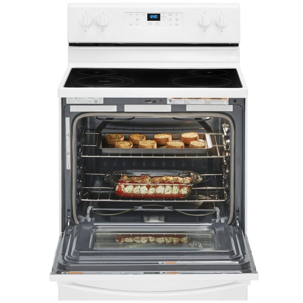 Whirlpool 30-inch Freestanding Electric Range with Frozen Bake? Technology WFE515S0JW