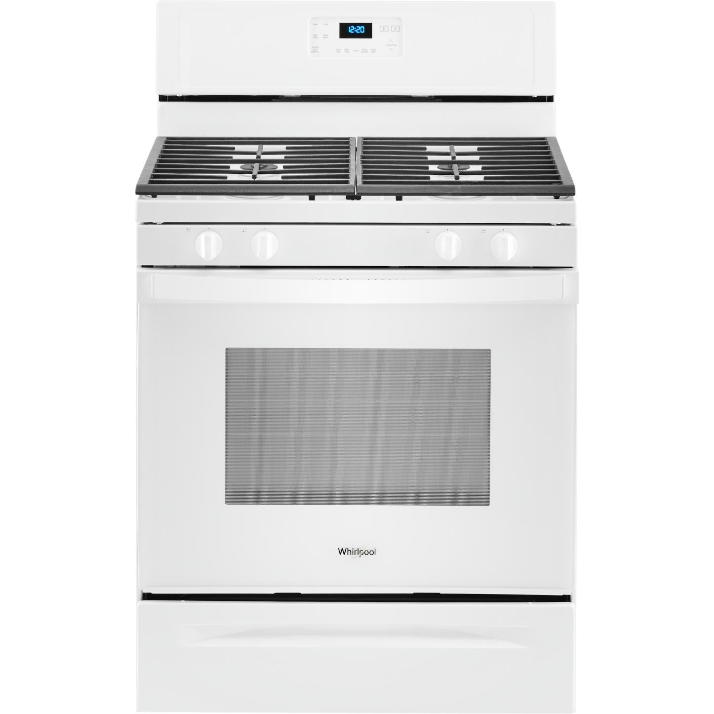 Whirlpool 30-inch Freestanding Gas Range with SpeedHeat? Burner WFG515S0JW