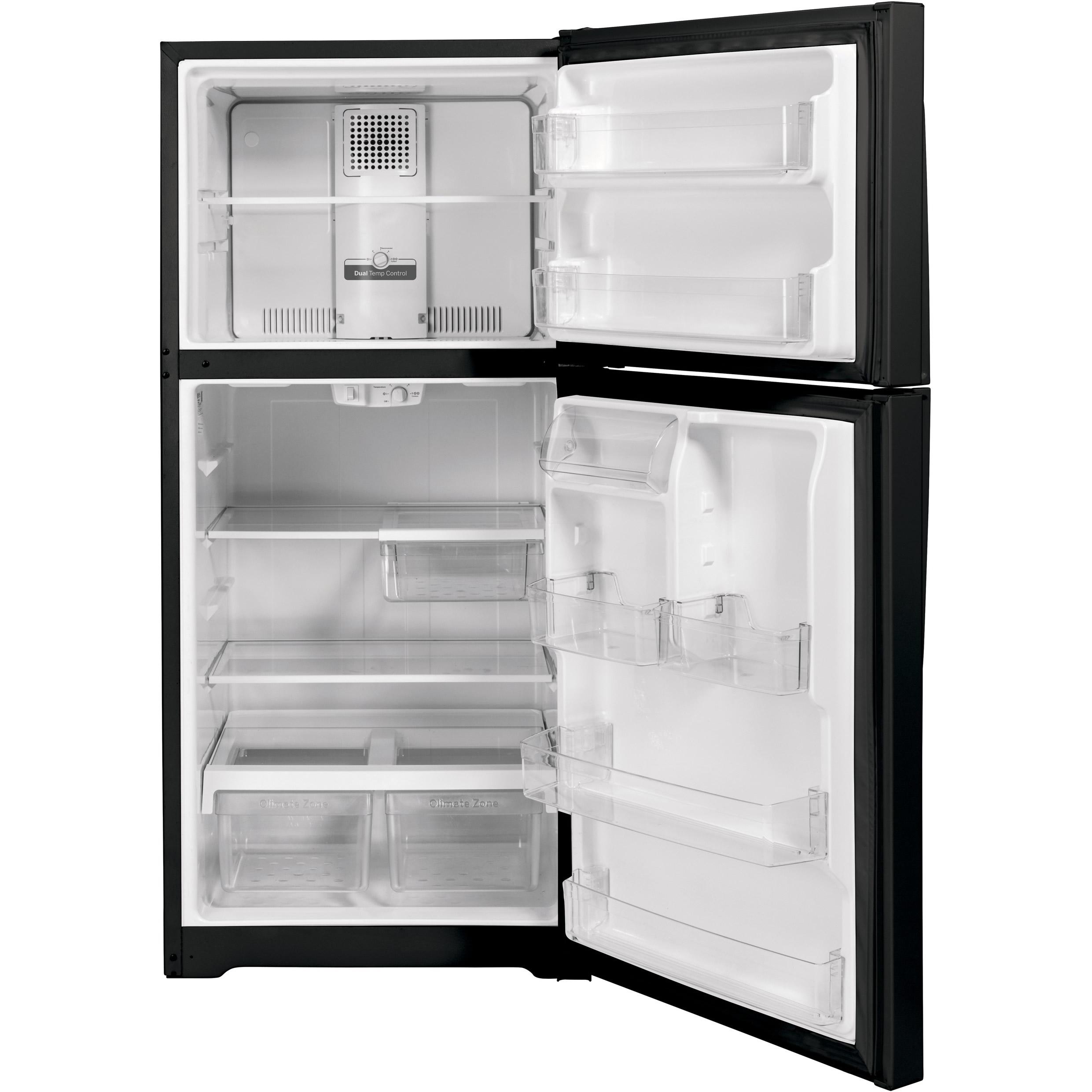 GE 30-inch, 19.1 cu. ft. Top Freezer Refrigerator GTS19KGNRBB