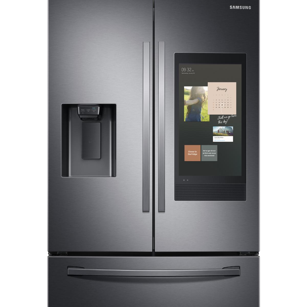 Samsung 36-inch, 27 cu. ft. French 3-Door Refrigerator with Family Hub? RF27T5501SG/AA