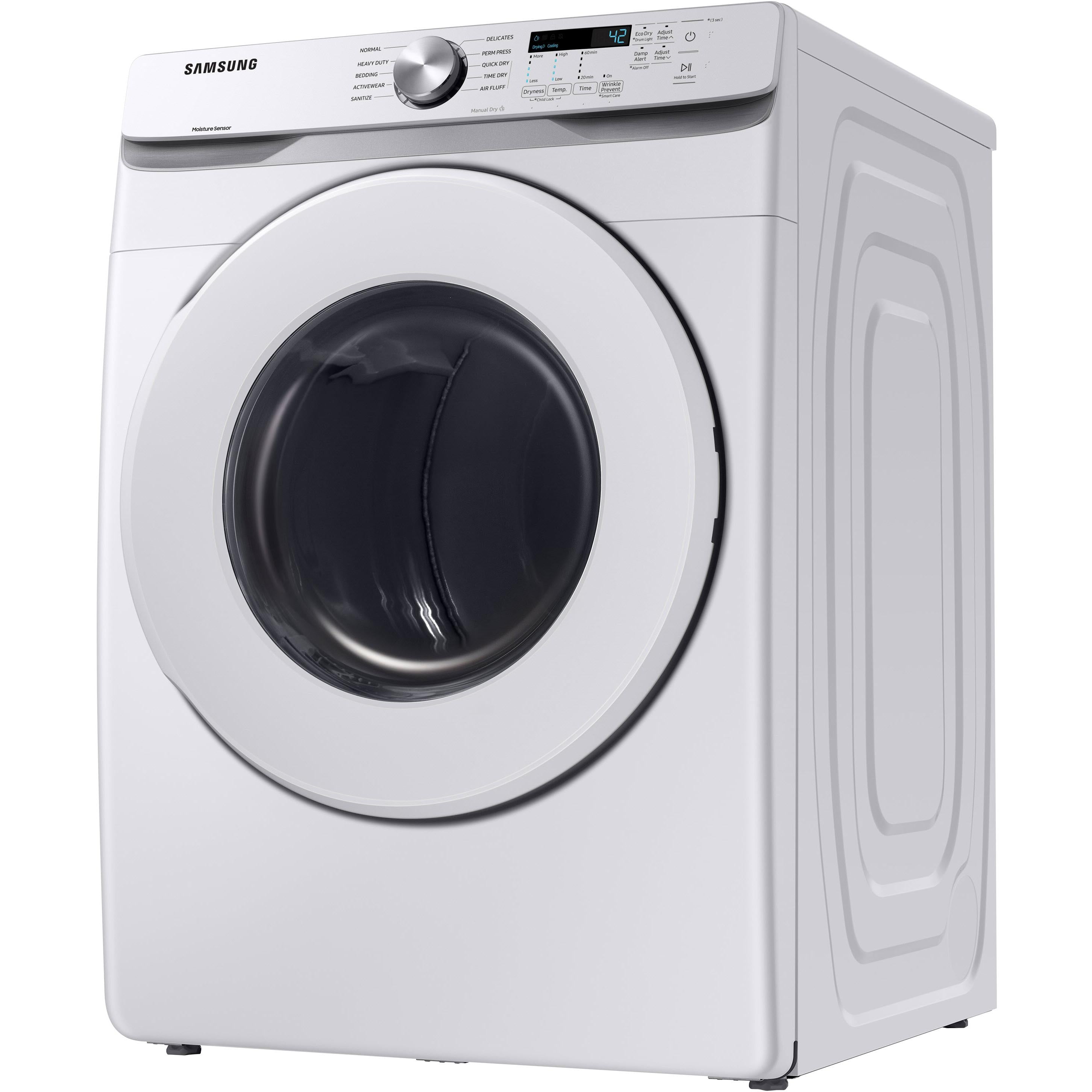 Samsung 7.5 cu.ft. Gas Dryer with Smart Care DVG45T6000W/A3