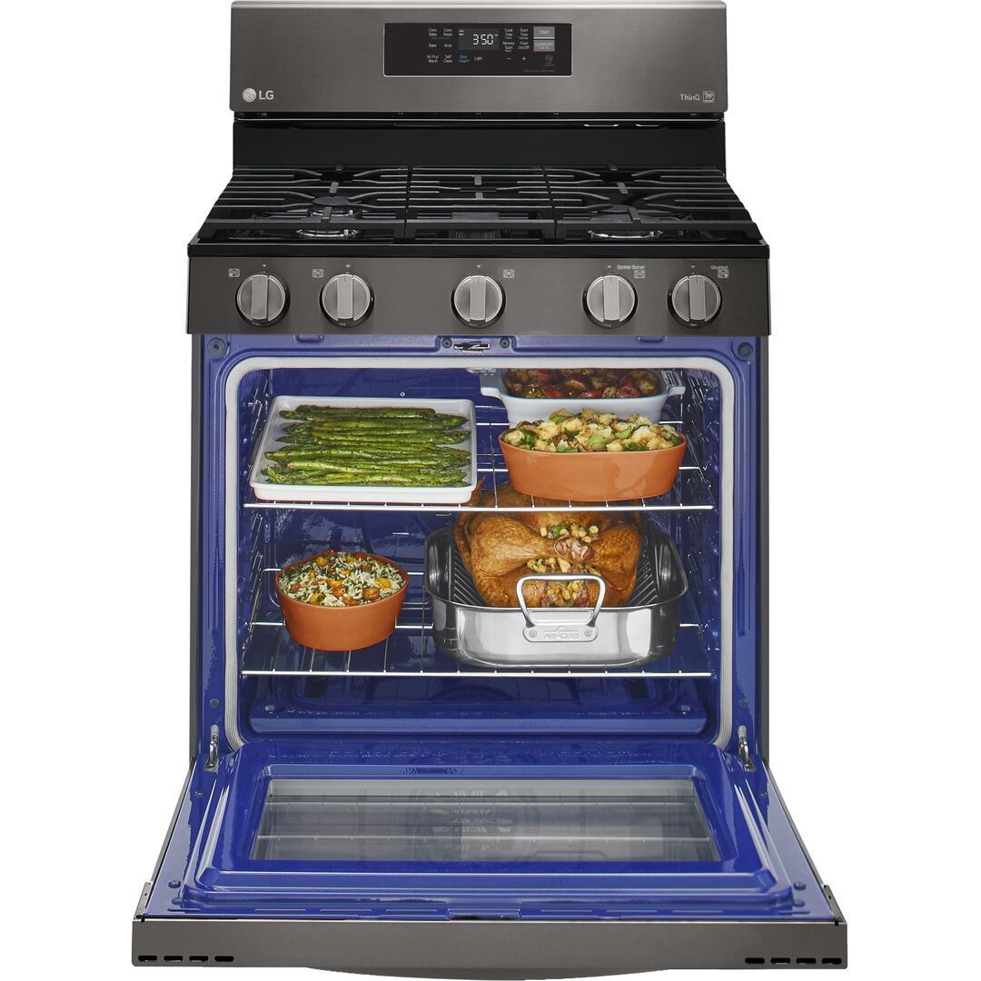 LG 30-inch Freestanding Gas Range with Convection Technology LRGL5823D