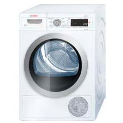 Bosch WAT28400UC 300 2.2 pies cúbicos Lavadora de carga frontal apilable  blanca - Energy Star : Electrodomésticos 