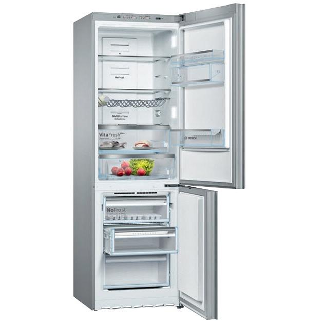 Bosch 24-inch, 10 cu.ft. Counter-Depth Bottom Freezer Refrigerator with LED Lighting B10CB81NVB