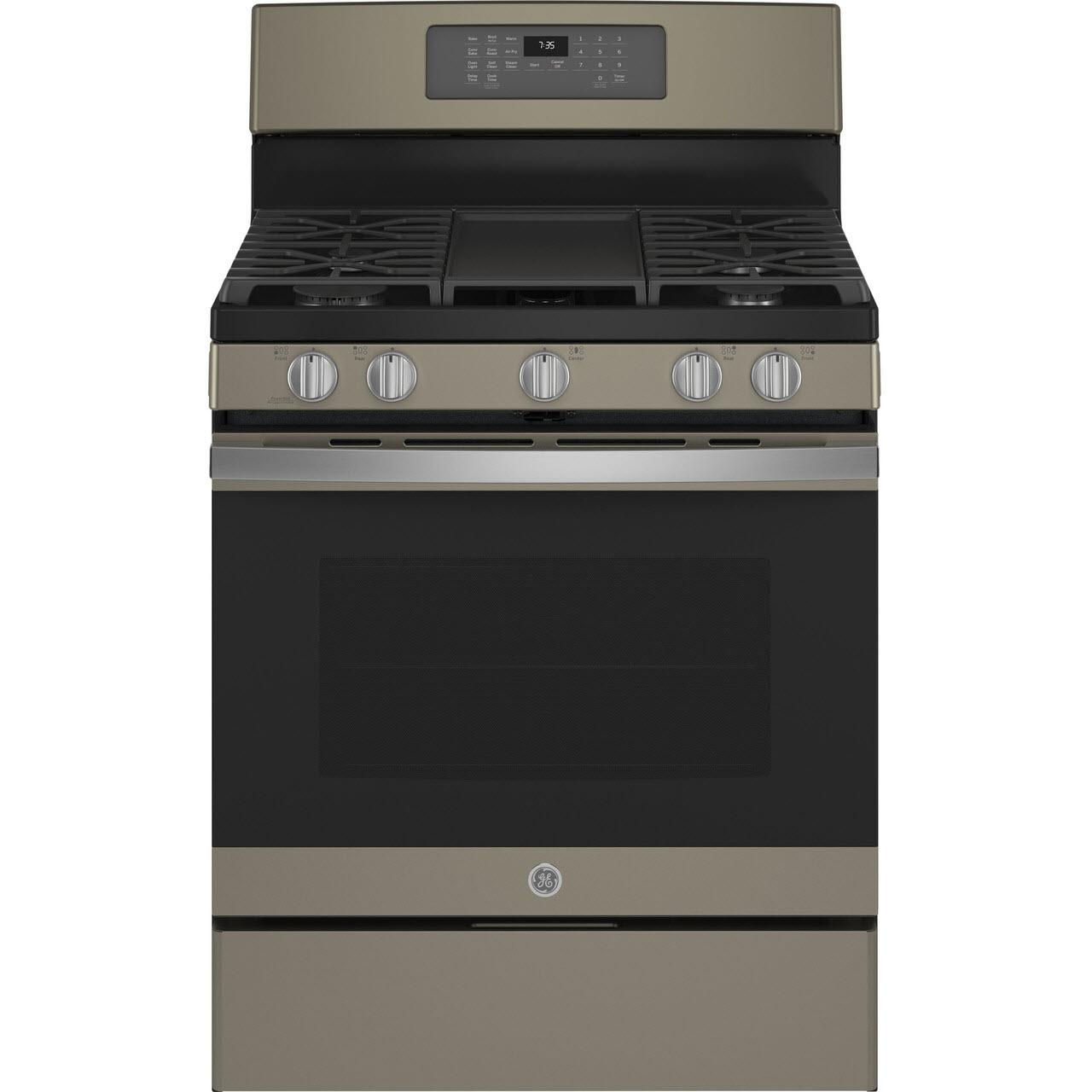 GE 30-inch Freestanding Gas Range with Convection Technology JGB735EPES