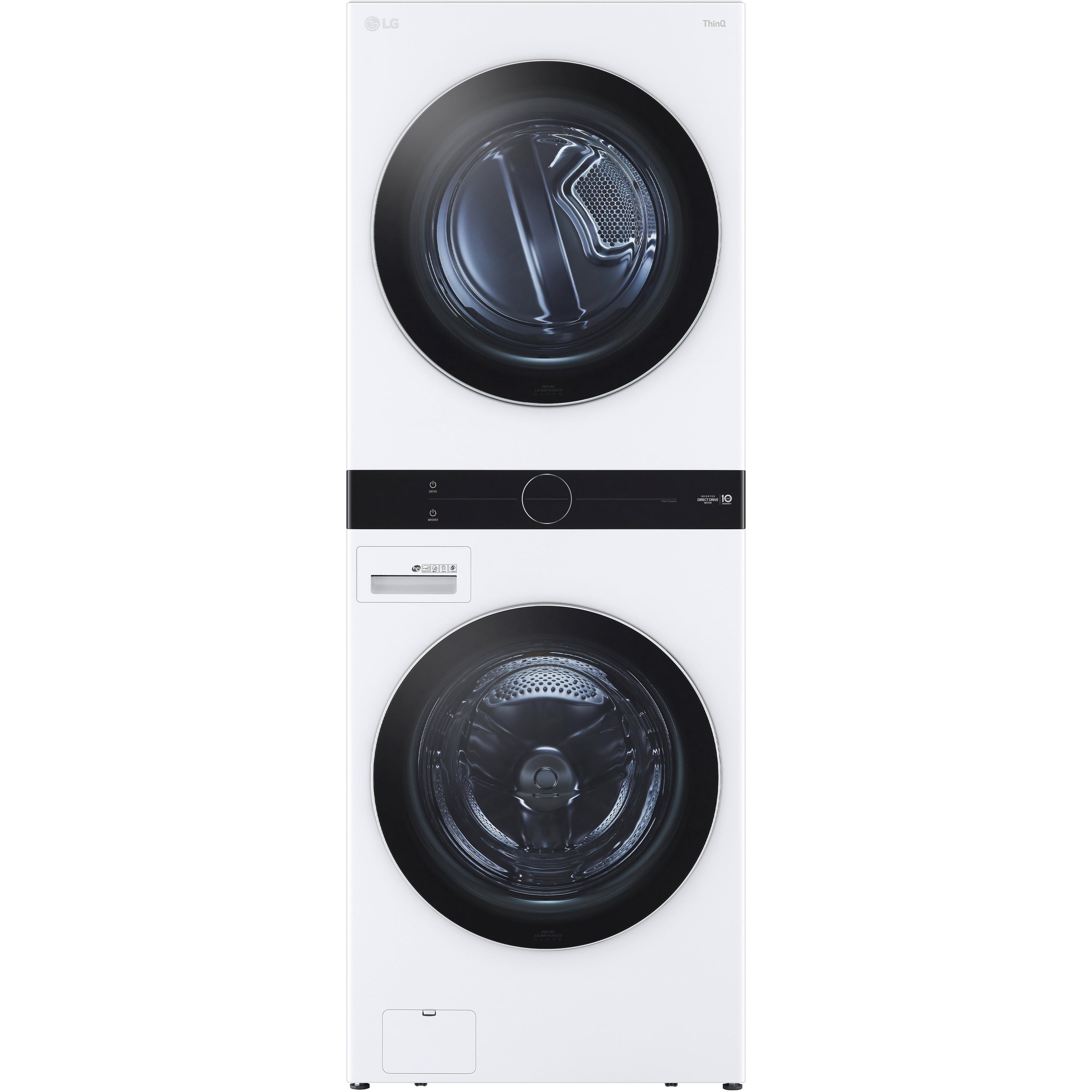 LG Stacked Washer/Dryer Electric Laundry Center with TurboWash? 360 Technology WKEX200HWA