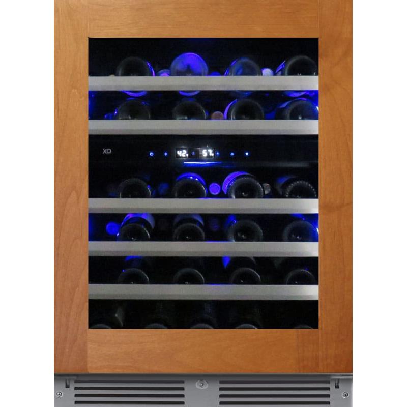 XO 46-Bottle Wine Cooler with Tri-Color LED Lighting XOU24WDZGOA