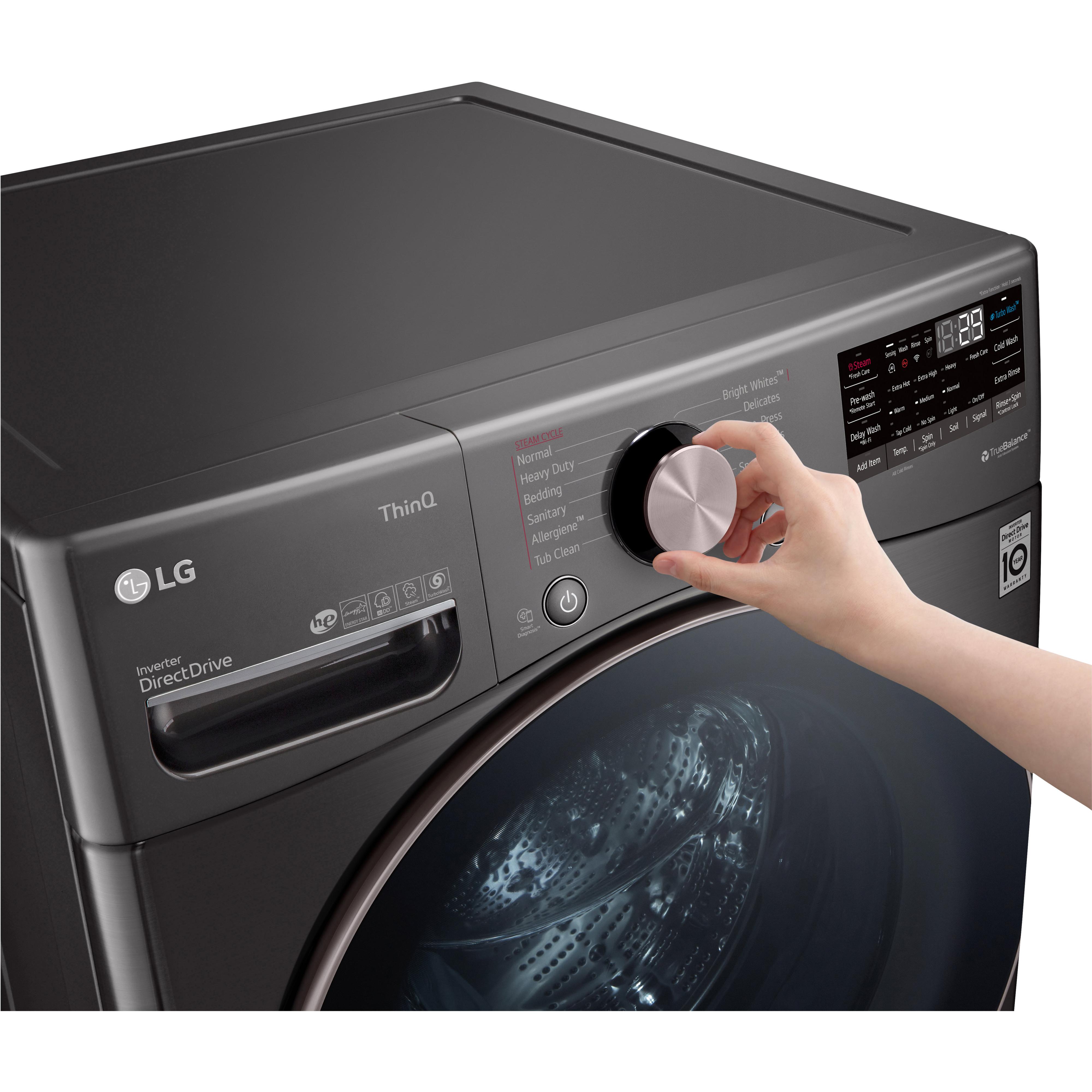 LG 4.5 cu.ft. Front Loading Washer with ColdWash? Technology WM4000HBA
