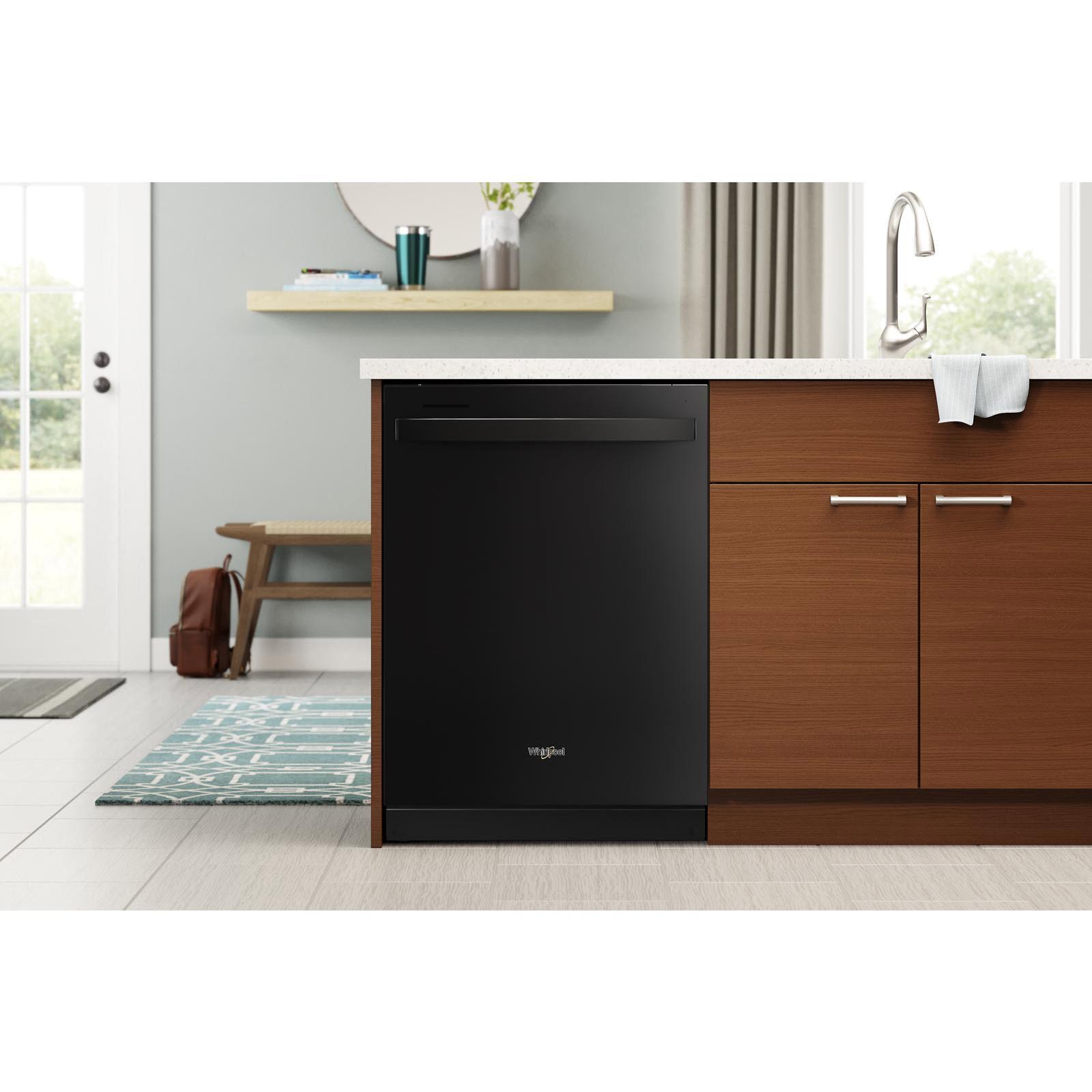 Whirlpool 24-inch Built-in Dishwasher with Sani Rinse Option WDT750SAKB