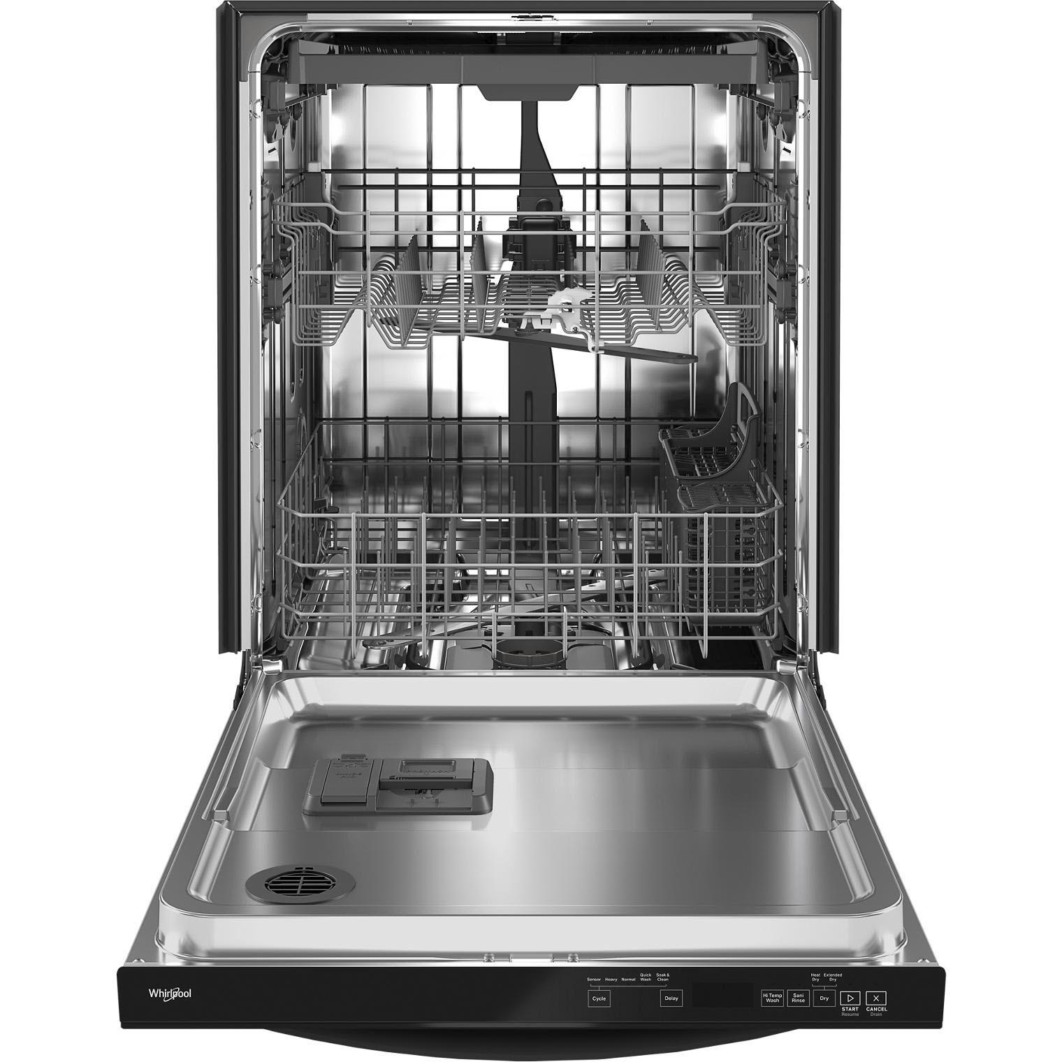 Whirlpool 24-inch Built-in Dishwasher with Sani Rinse Option WDT750SAKB