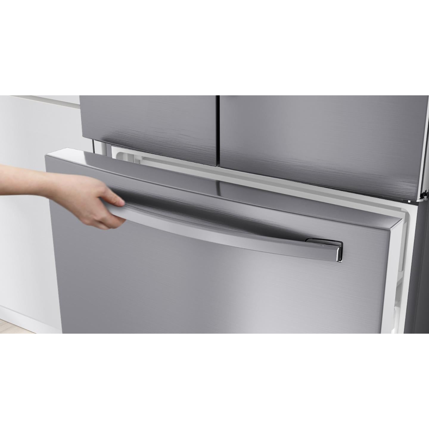 Samsung 36-inch, 27.7 cu.ft. Freestanding French 3-Door Refrigerator with Family Hub? RF28T5F01SR/AA